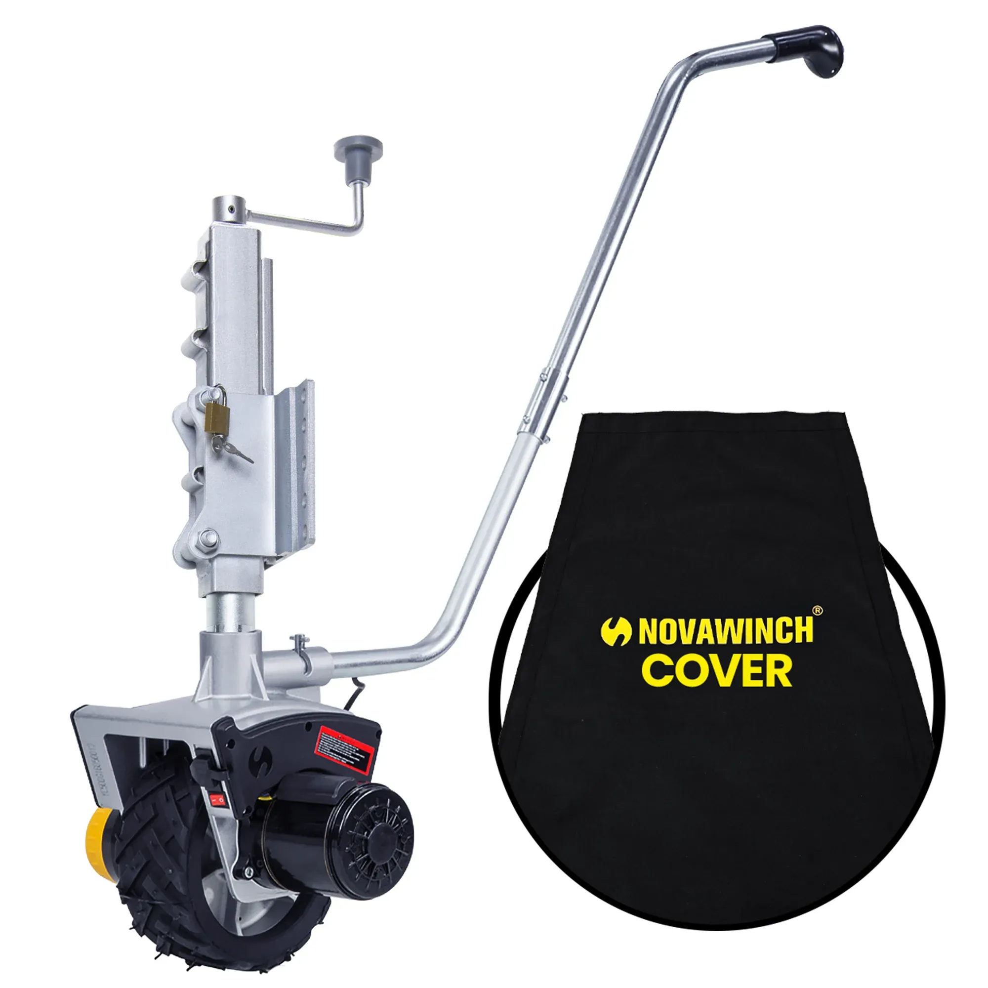 Novawinch Mini Mover Gen3 12V 550W Electric Motorised Jockey Wheel - Image 10