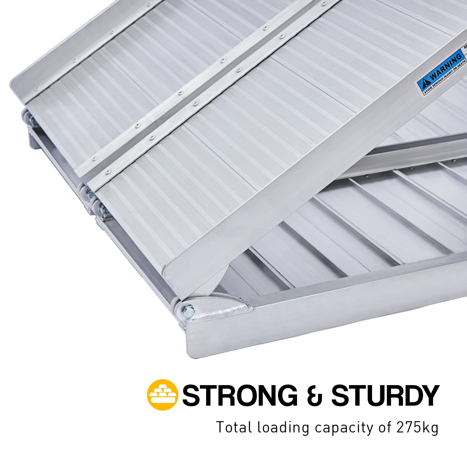 Kartrite 4ft Aluminium Foldable Wheelchair Ramp - Image 4