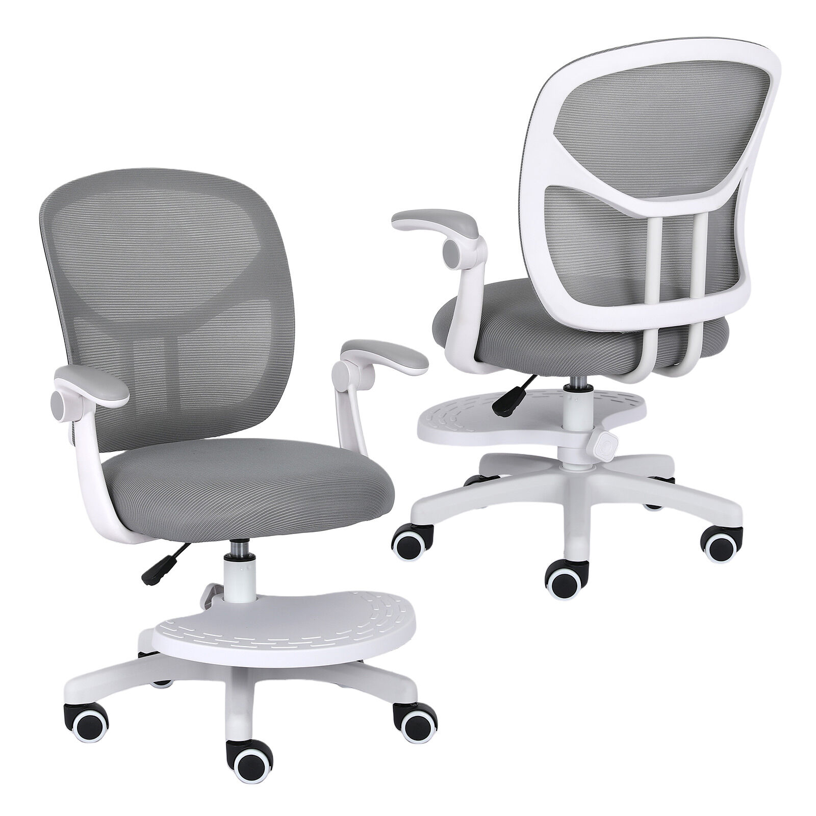 Kids Desk Chair NOVA Grey