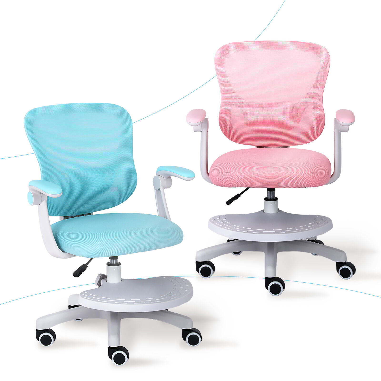 Kids Desk Chair CILO Blue - Image 4
