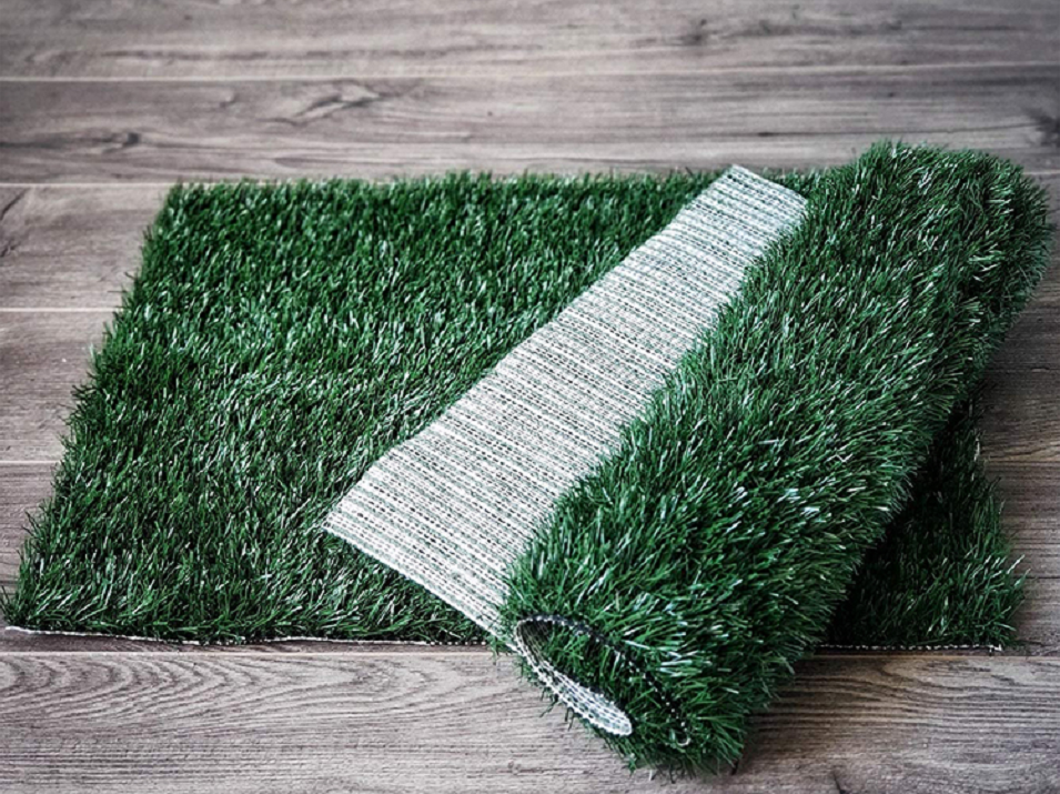 YES4PETS 2 x Grass Replacement for Dog Potty Pad 71x46cm - Image 2