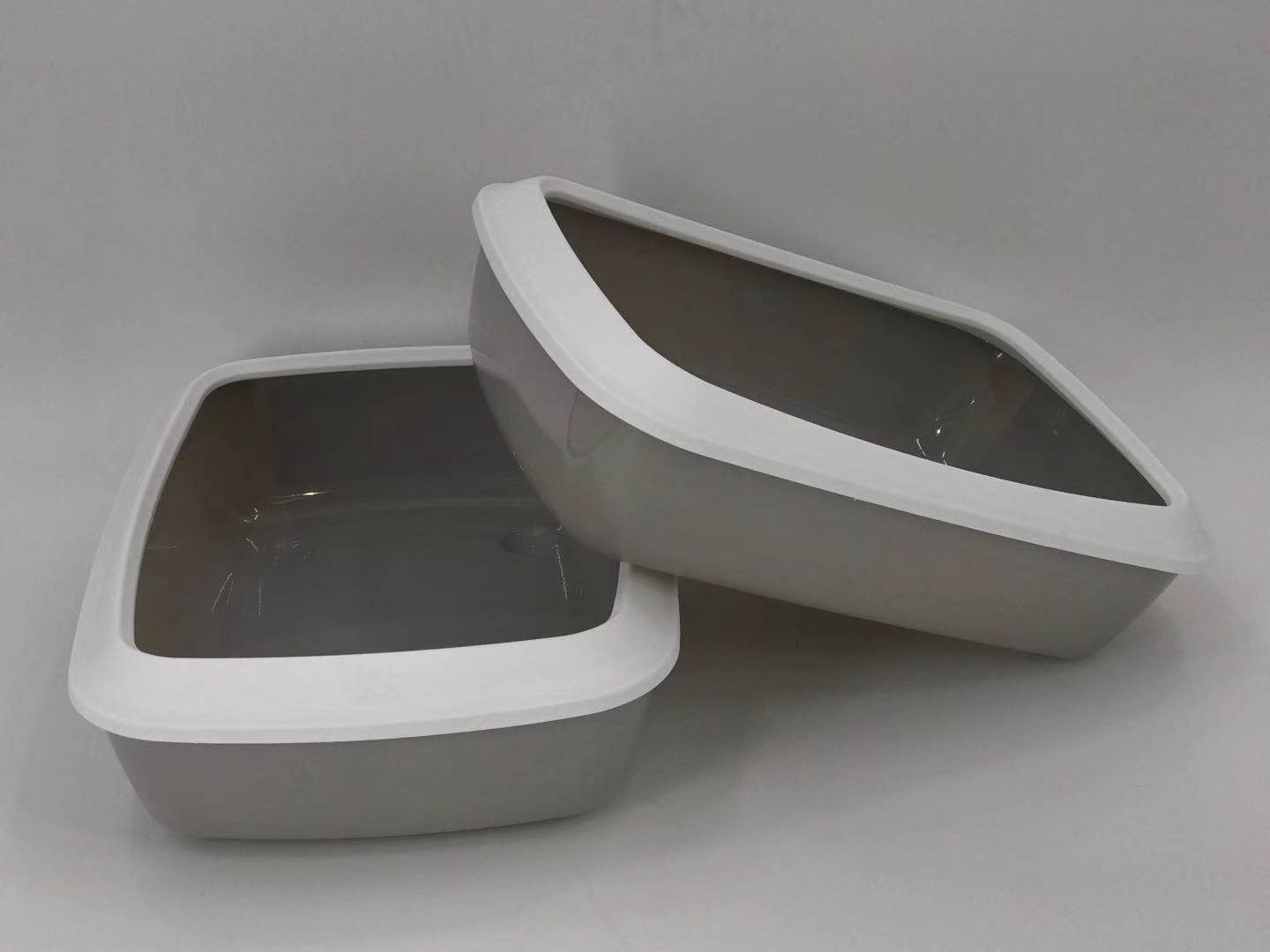 YES4PETS 2 x Small Portable Cat Kitten Litter Box Tray
