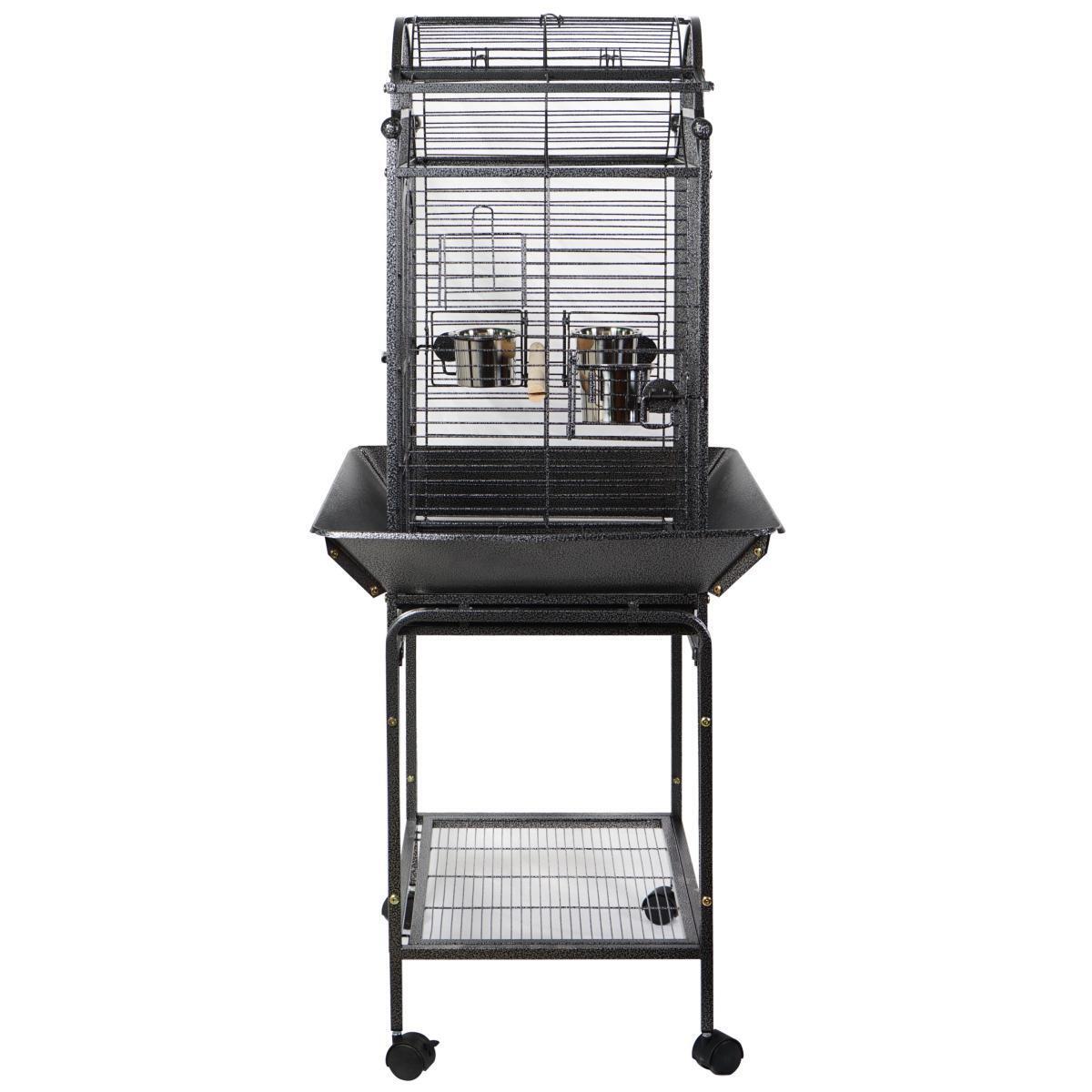 YES4PETS Large Bird Cage Aviary Carrier Stand Wheels - Image 4