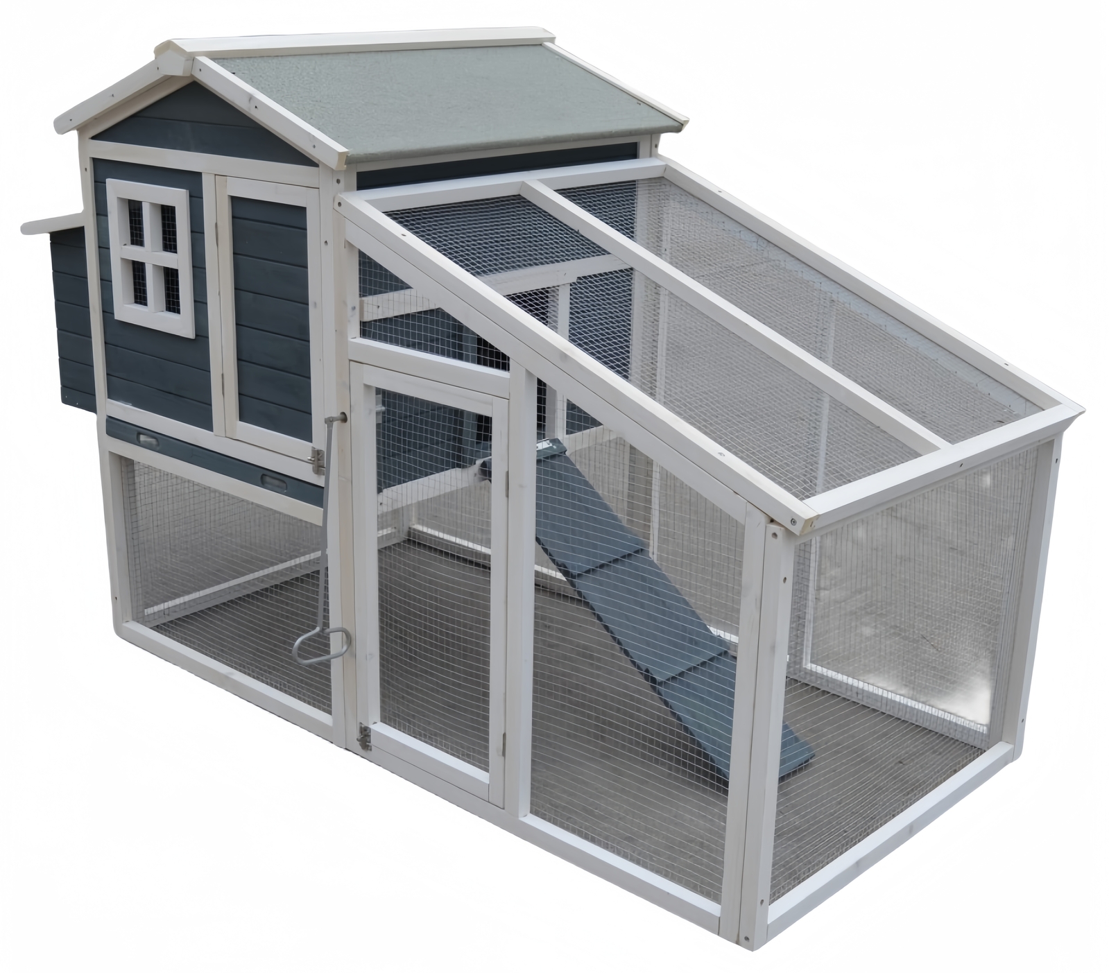 YES4PETS Large Chicken Coop Rabbit Hutch Ferret Chook Run