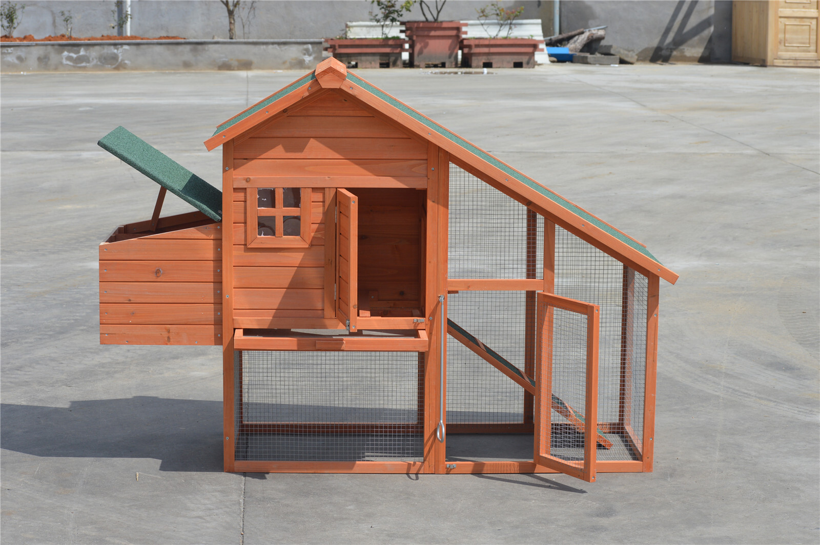 YES4PETS Large Chicken Coop Rabbit Hutch Ferret Cage - Image 6
