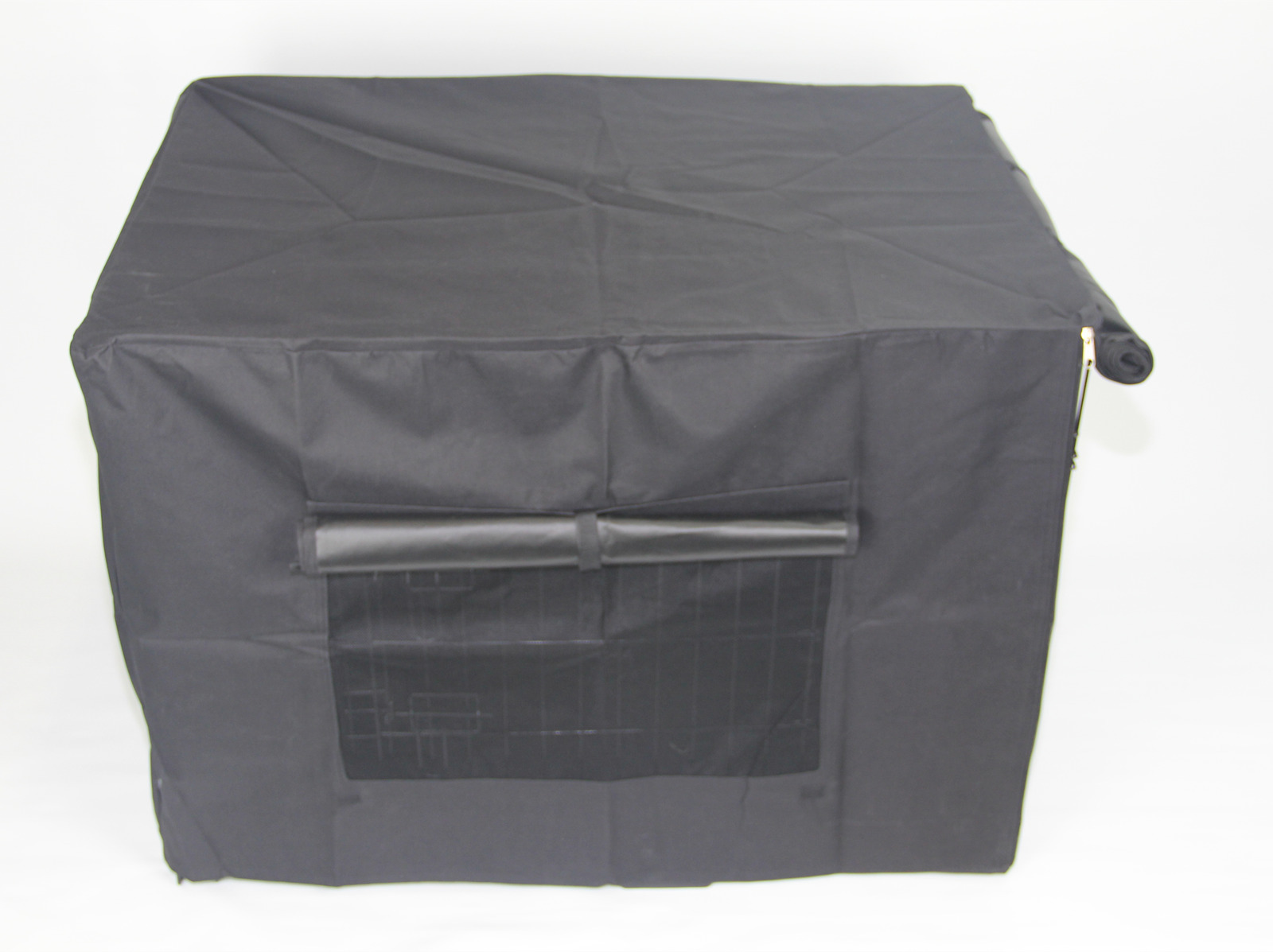 YES4PETS 24 Inch Dog Cat Rabbit Collapsible Crate with Canvas Cover - Image 5