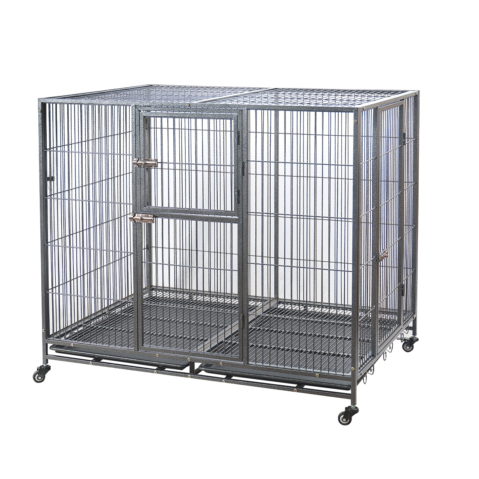 YES4PETS XXL Pet Dog Cat Metal Crate Kennel