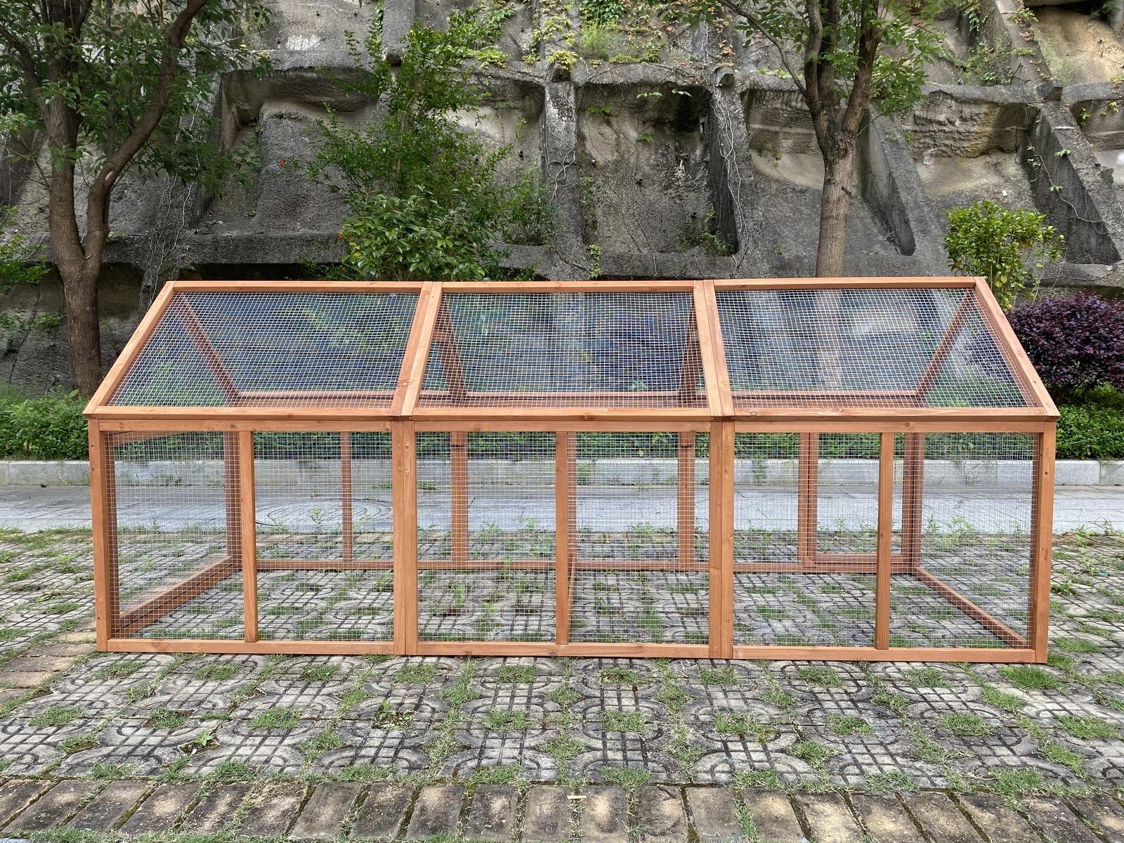 YES4PETS 250cm Large Chicken Coop Run Rabbit Hutch Extension - Image 2