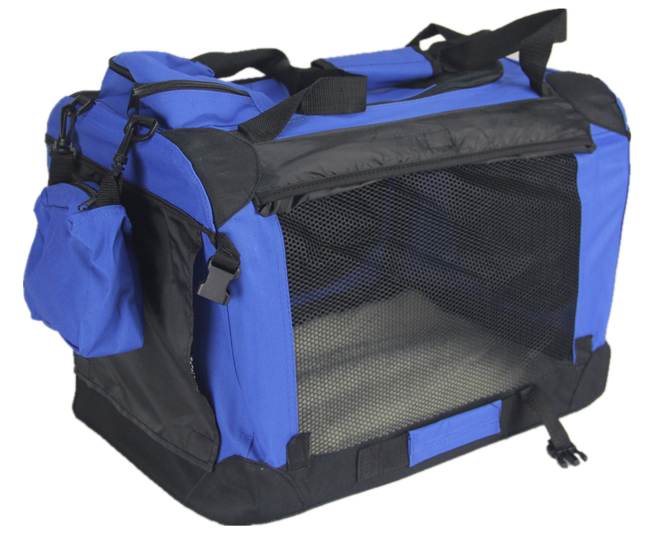 YES4PETS XXL Foldable Soft Dog Cat Puppy Crate Carrier Blue