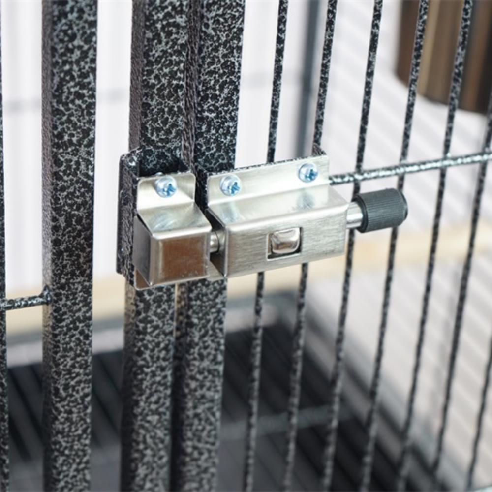 YES4PETS Large Bird Cage Aviary Carrier with Stand Wheels - Image 4
