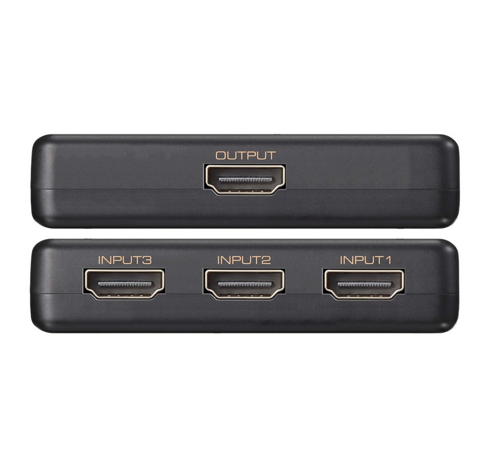 Simplecom 3 Way HDMI Switch 4K@60Hz Splitter - Image 2