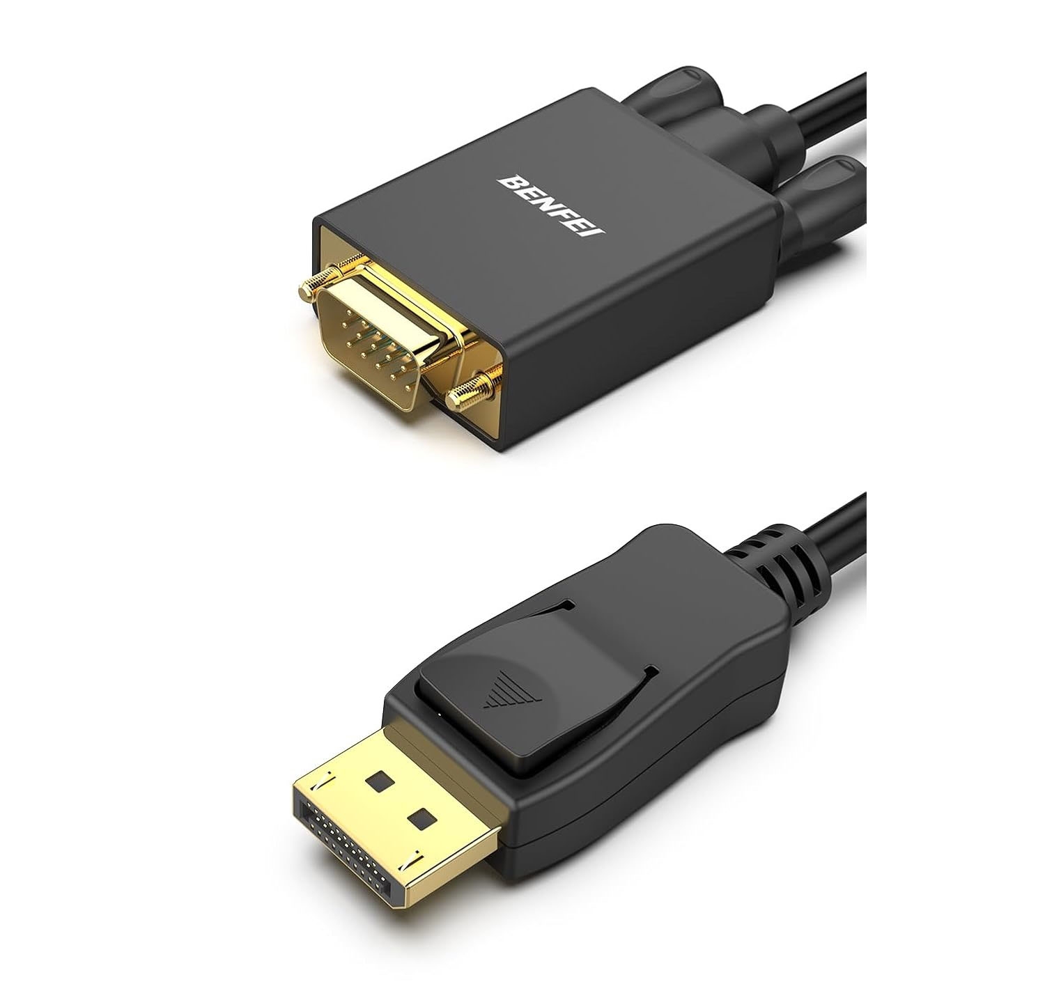 Benfei DisplayPort to VGA Male to Male Adapter Cable 1.8m
