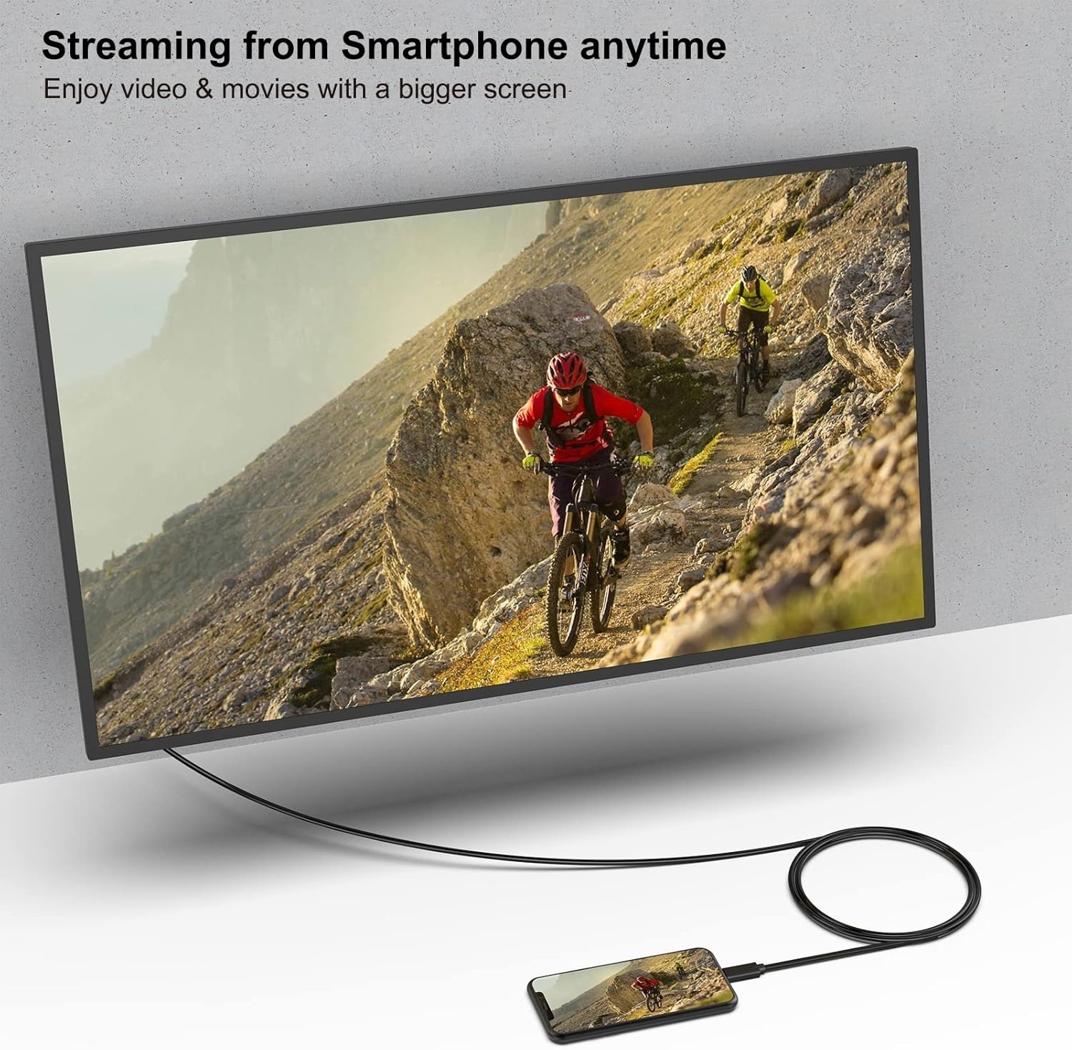 Benfei USB-C to VGA Monitor Cable 1.8m - Image 2