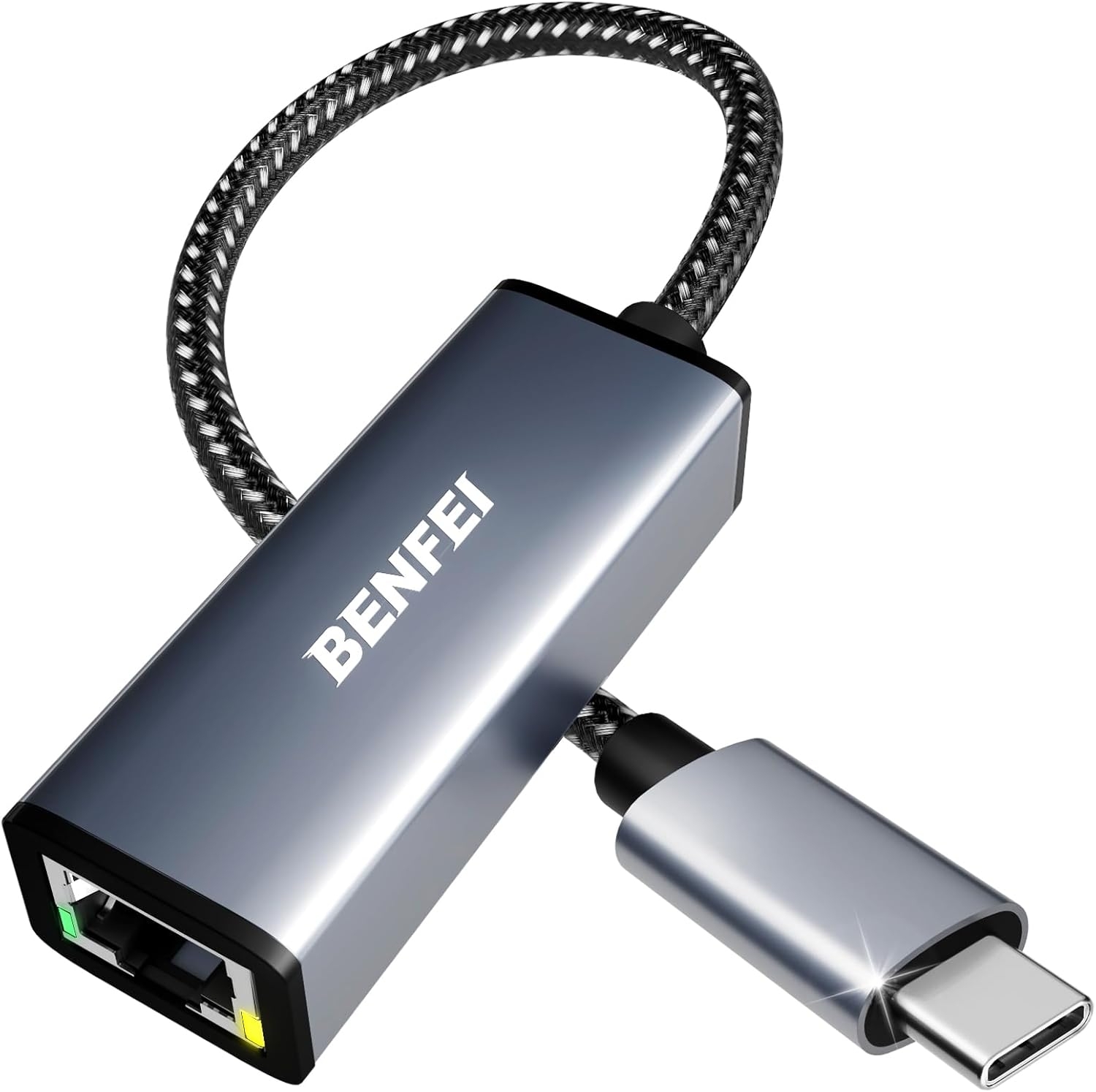 Benfei USB-C to Gigabit Ethernet RJ45 Adapter