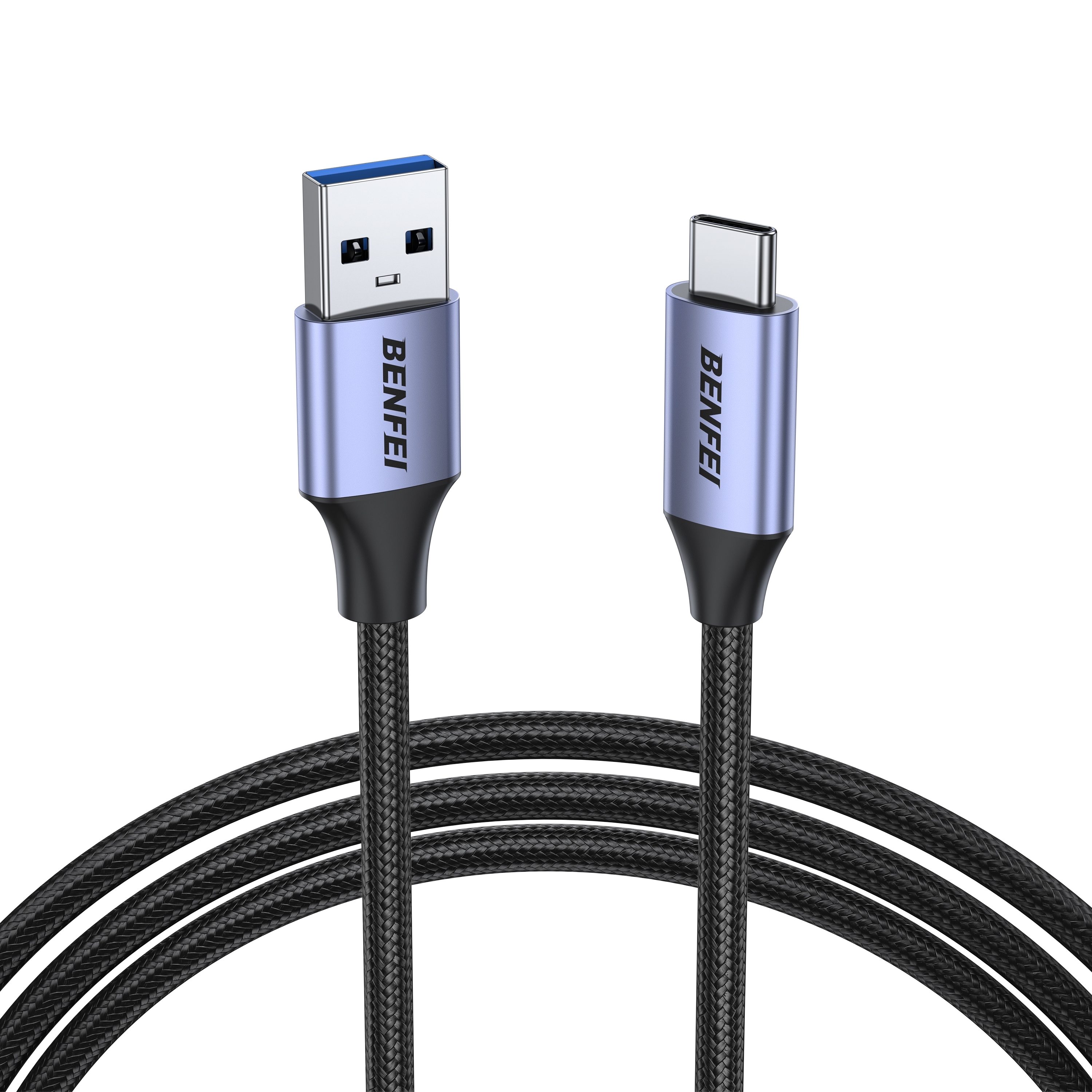 BENFEI 369GY 3M USB 3.0 to USB C Cable 5Gbps