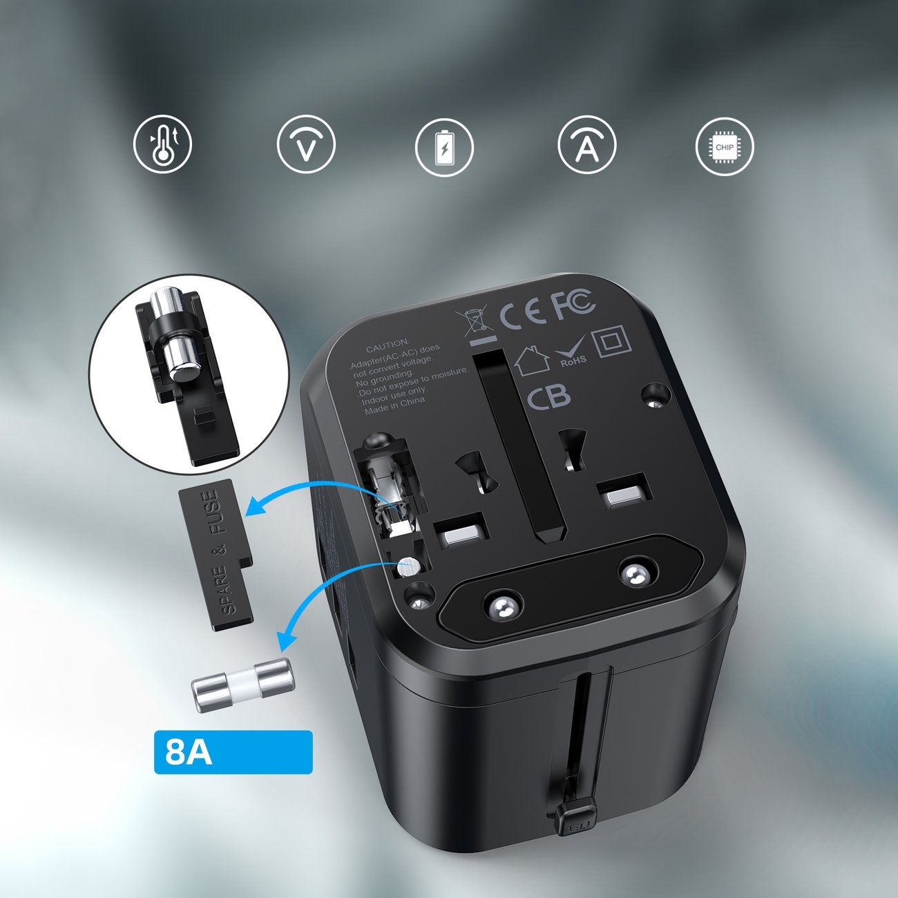 CHOETECH PD5008 30W GaN Travel Charger - Image 7