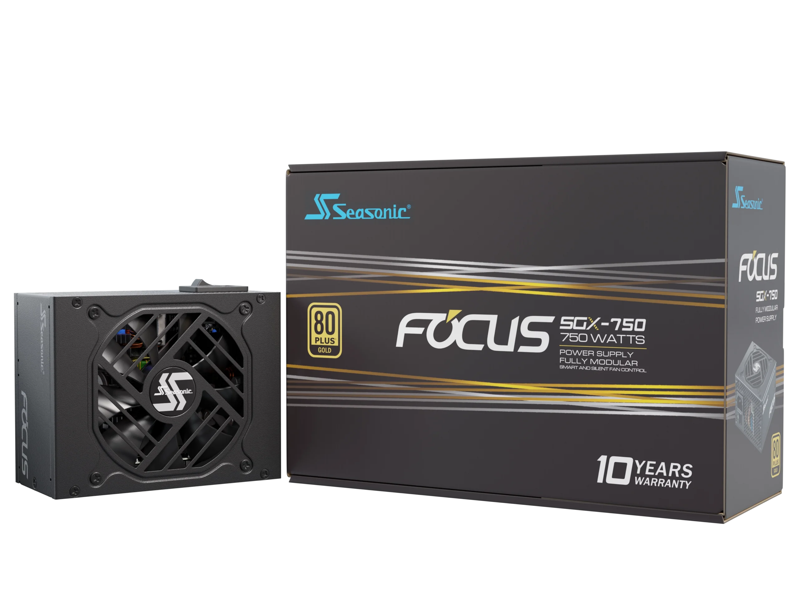 Seasonic Focus SGX-750 (2021) 750W 80+ Gold Modular SFX Power Supply - Image 7