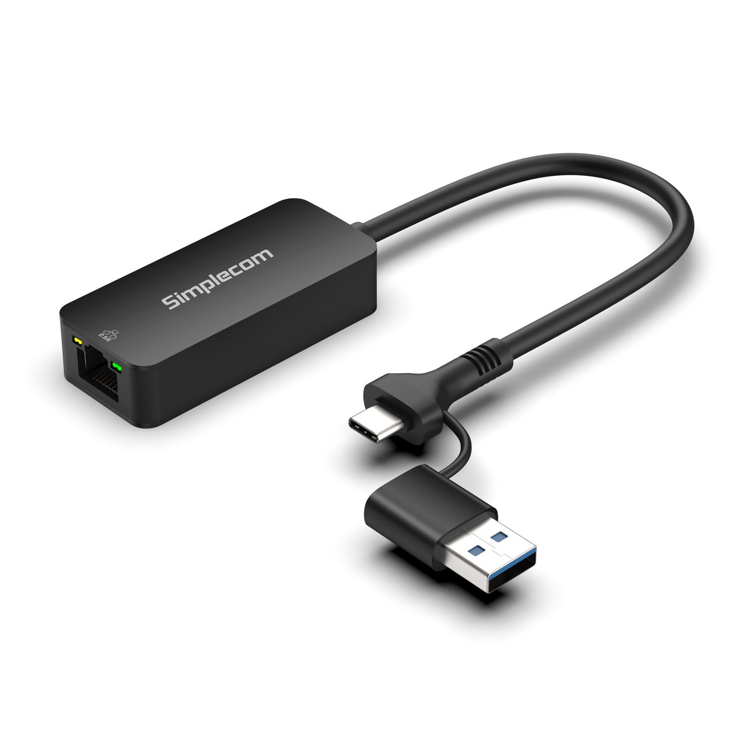 Simplecom NU405C SuperSpeed USB-C and USB-A to 2.5G Ethernet Network Adapter 2.5Gbps LAN - Image 4