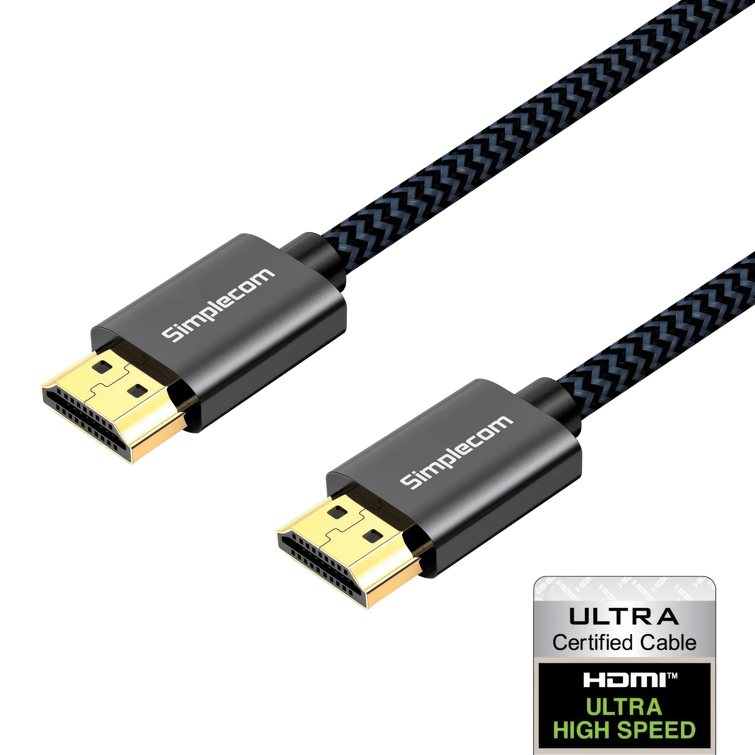 Simplecom SBT002 Ultra High Speed HDMI 2.1 Cable Nylon Braided