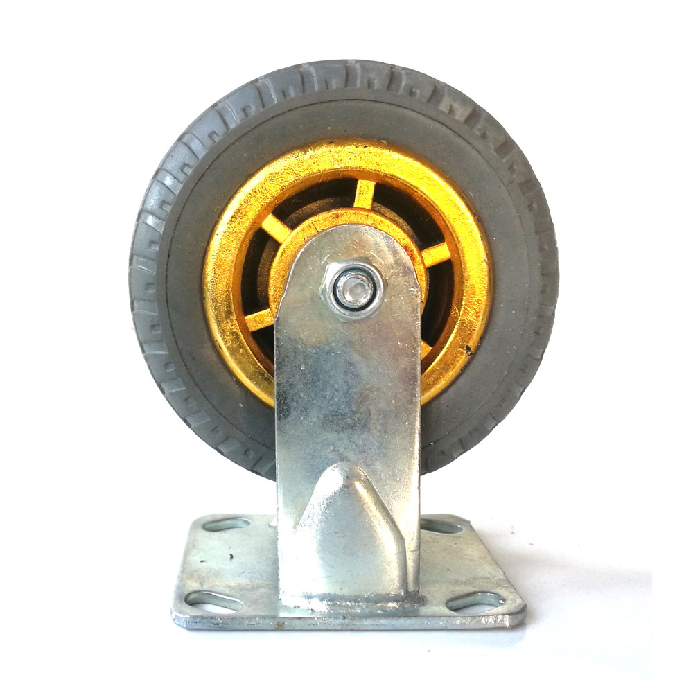 6 Inch 150mm Heavy Duty Industrial Fixed Caster Wheels 250kg