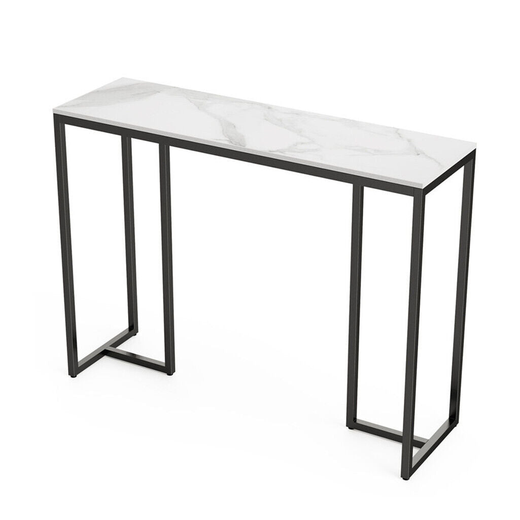 Interior Ave Stone Marble Console Black - Image 2