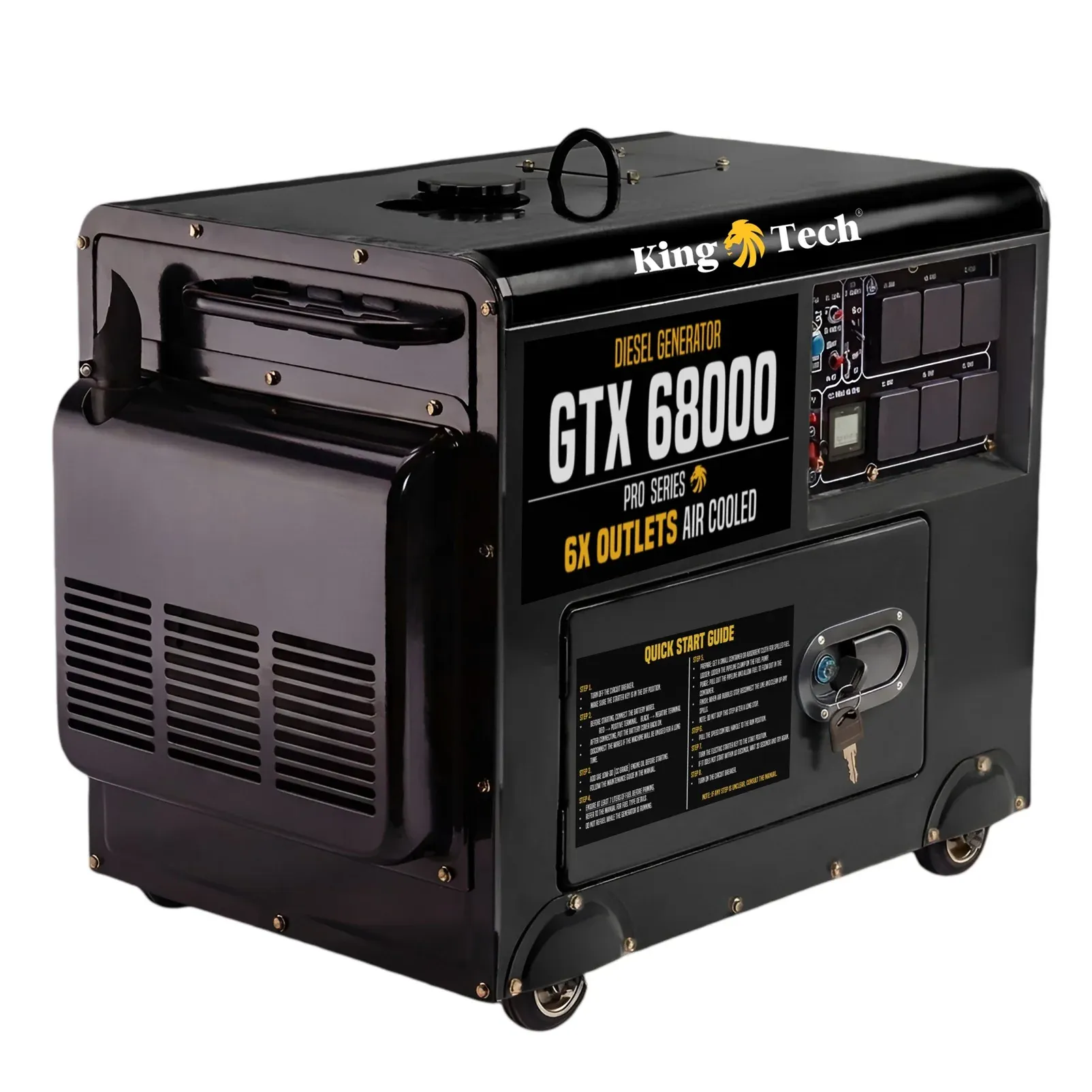 Diesel Generator Single Phase 8.4kW Rated