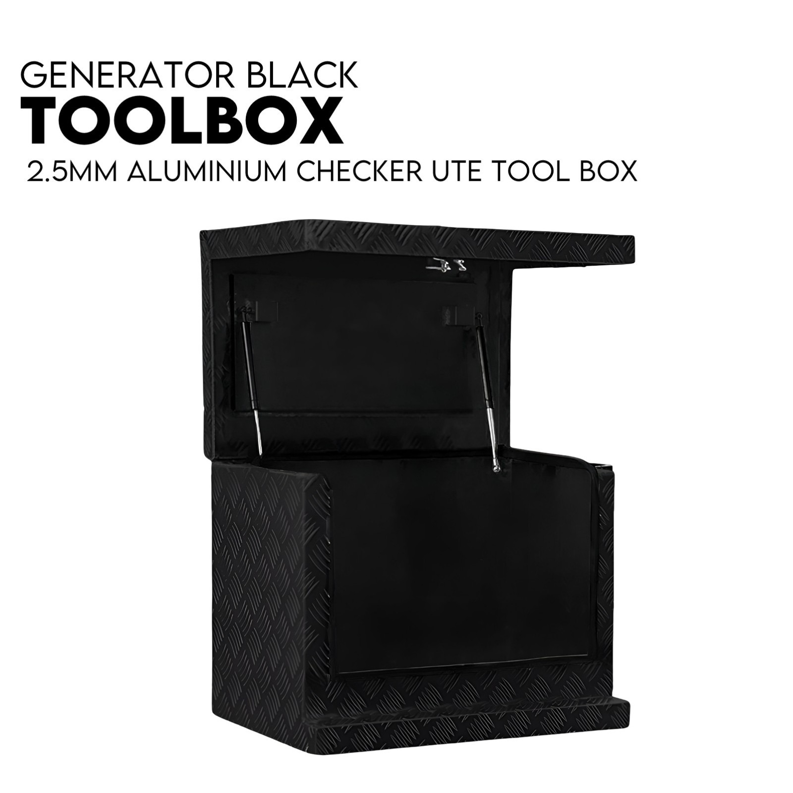 Aluminium Toolbox Ute Tool box Generator Trailer Canopy 620x400x500