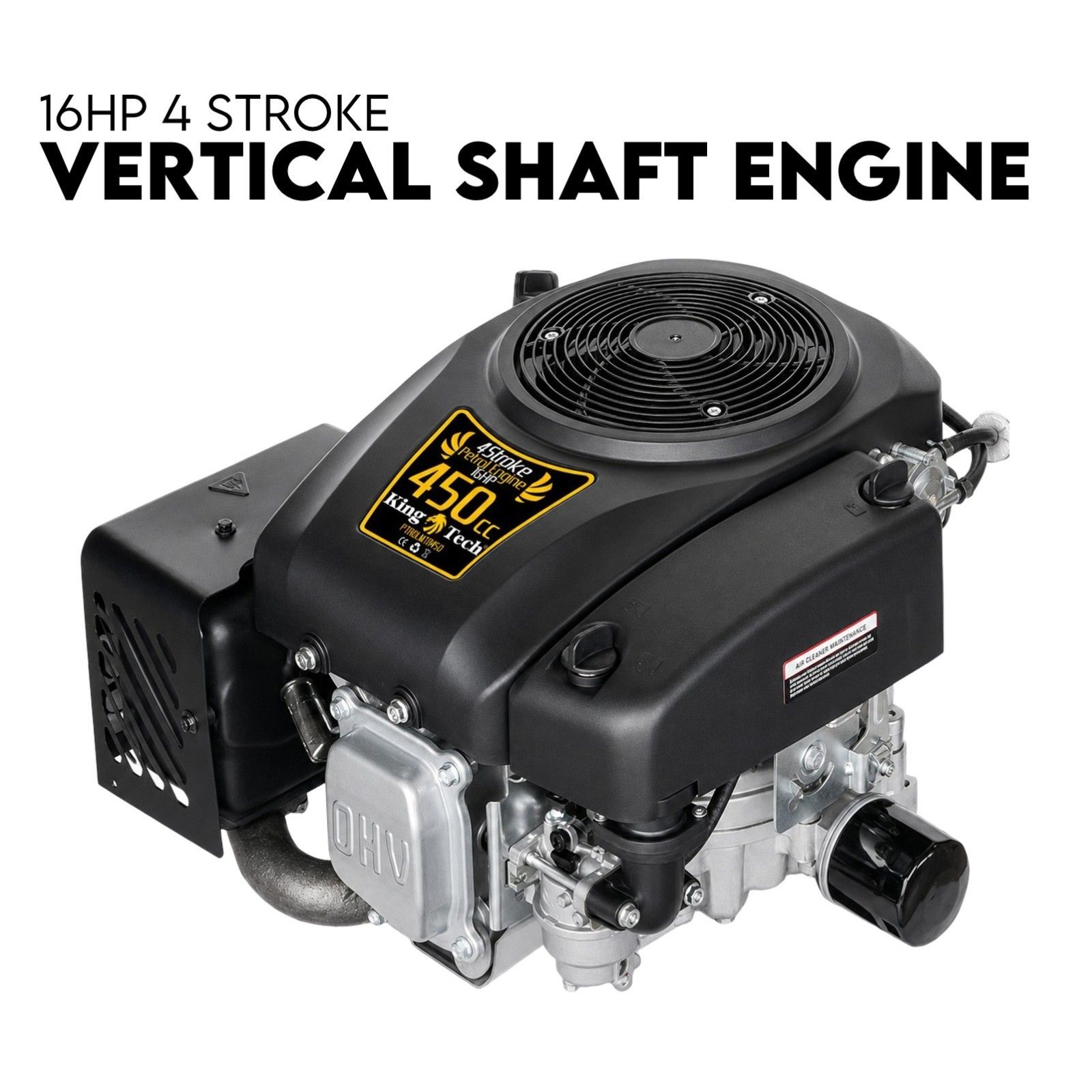 16HP Vertical Shaft Petrol Lawn Mower Engine