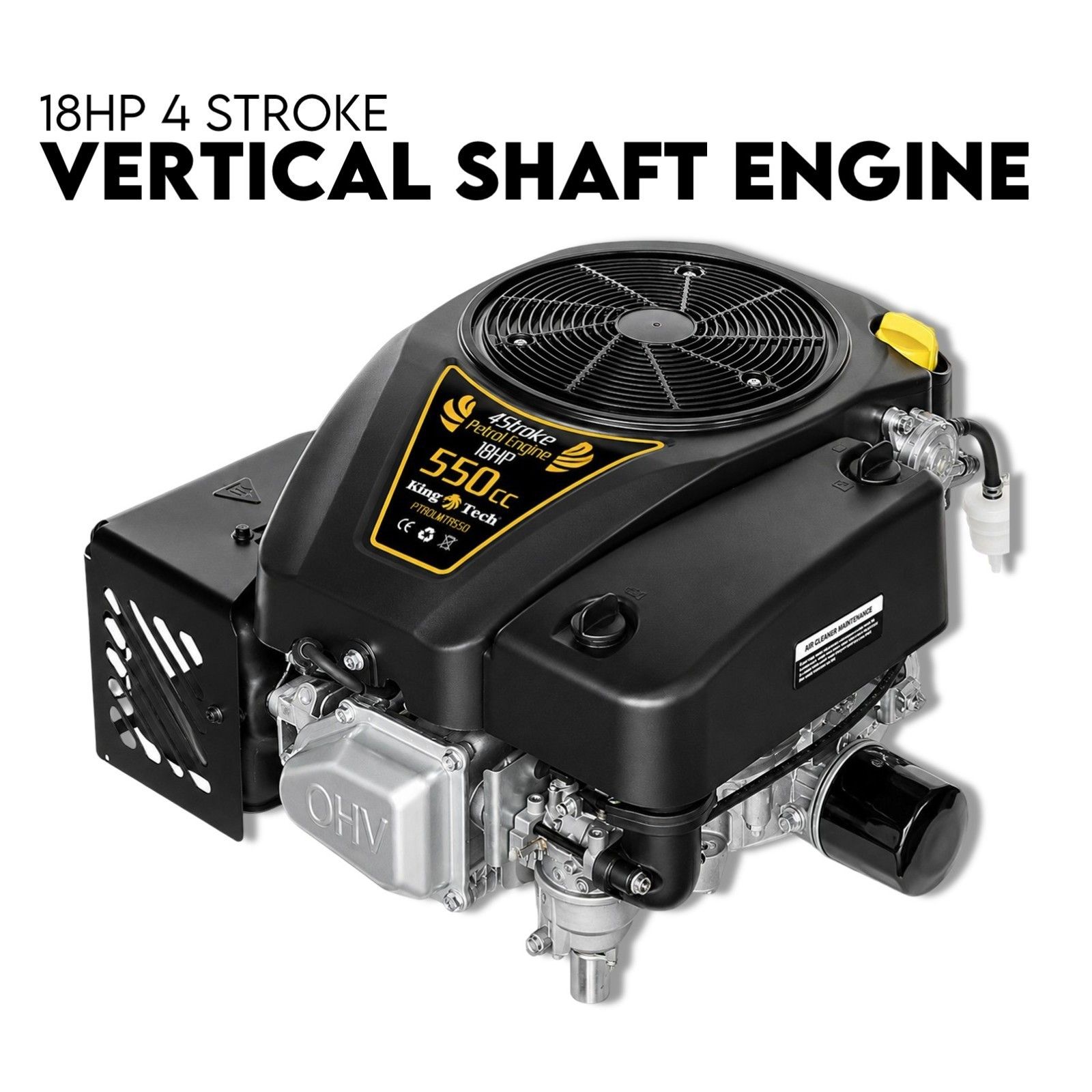18HP Vertical Shaft Petrol Ride On Lawn Mower Engine