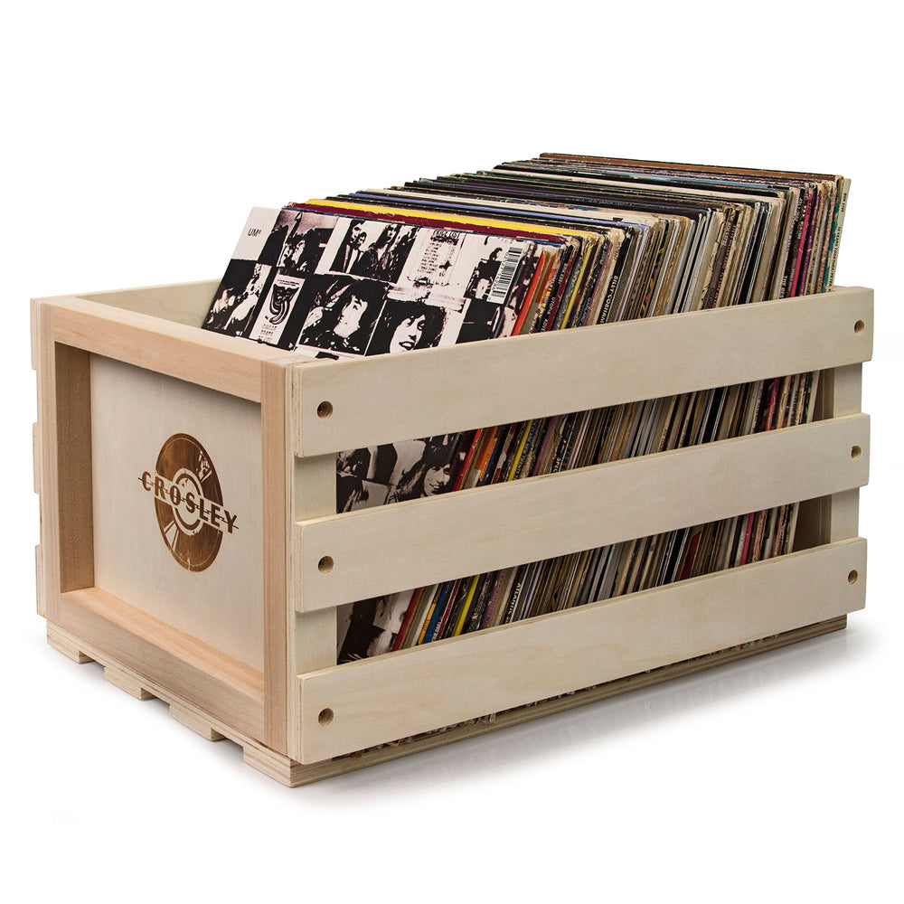 Crosley Cruiser Bluetooth Portable Turntable - Silver + Bundled Crosley Record Storage Crate - Image 2