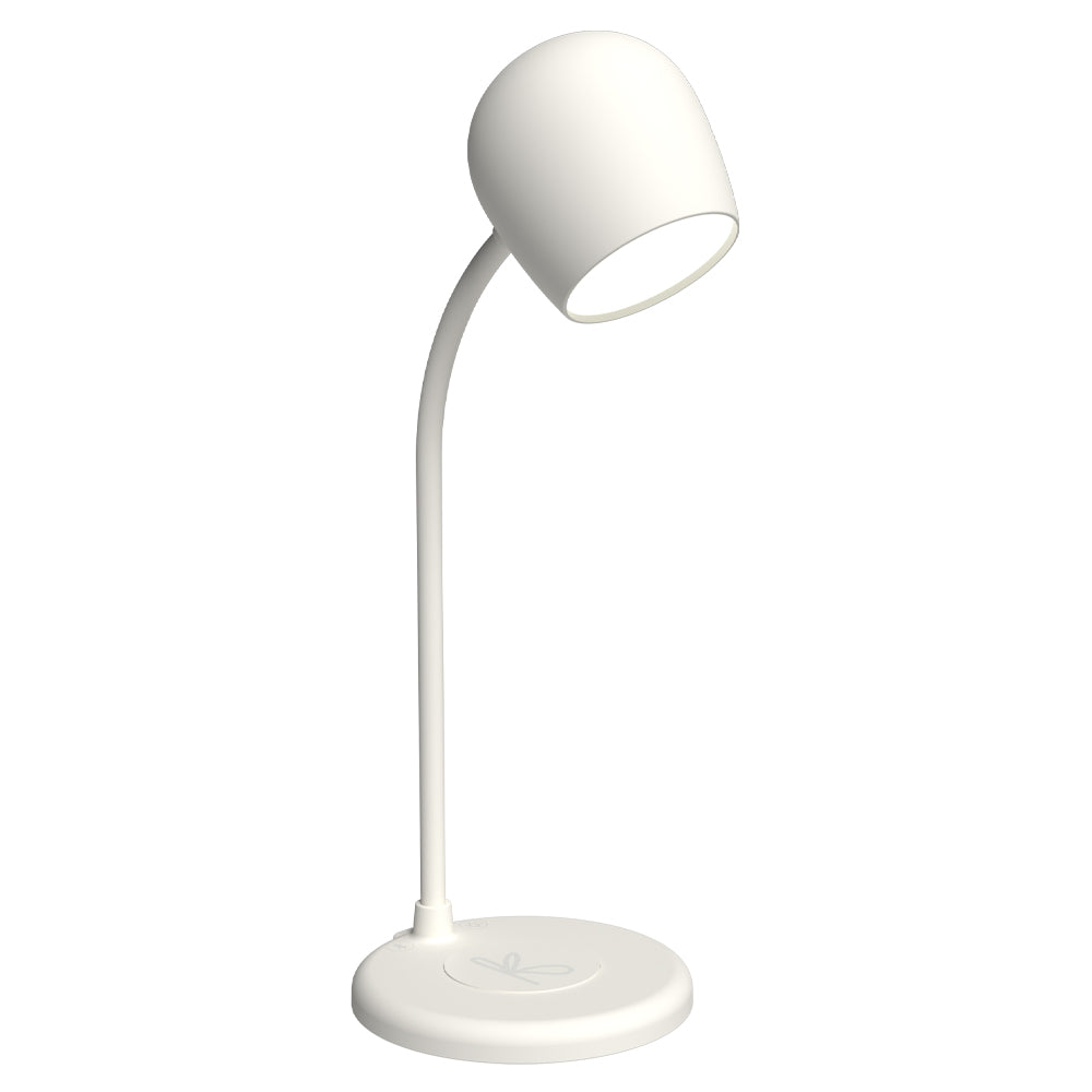 Kreafunk Ellie Lamp with Qi Charger White