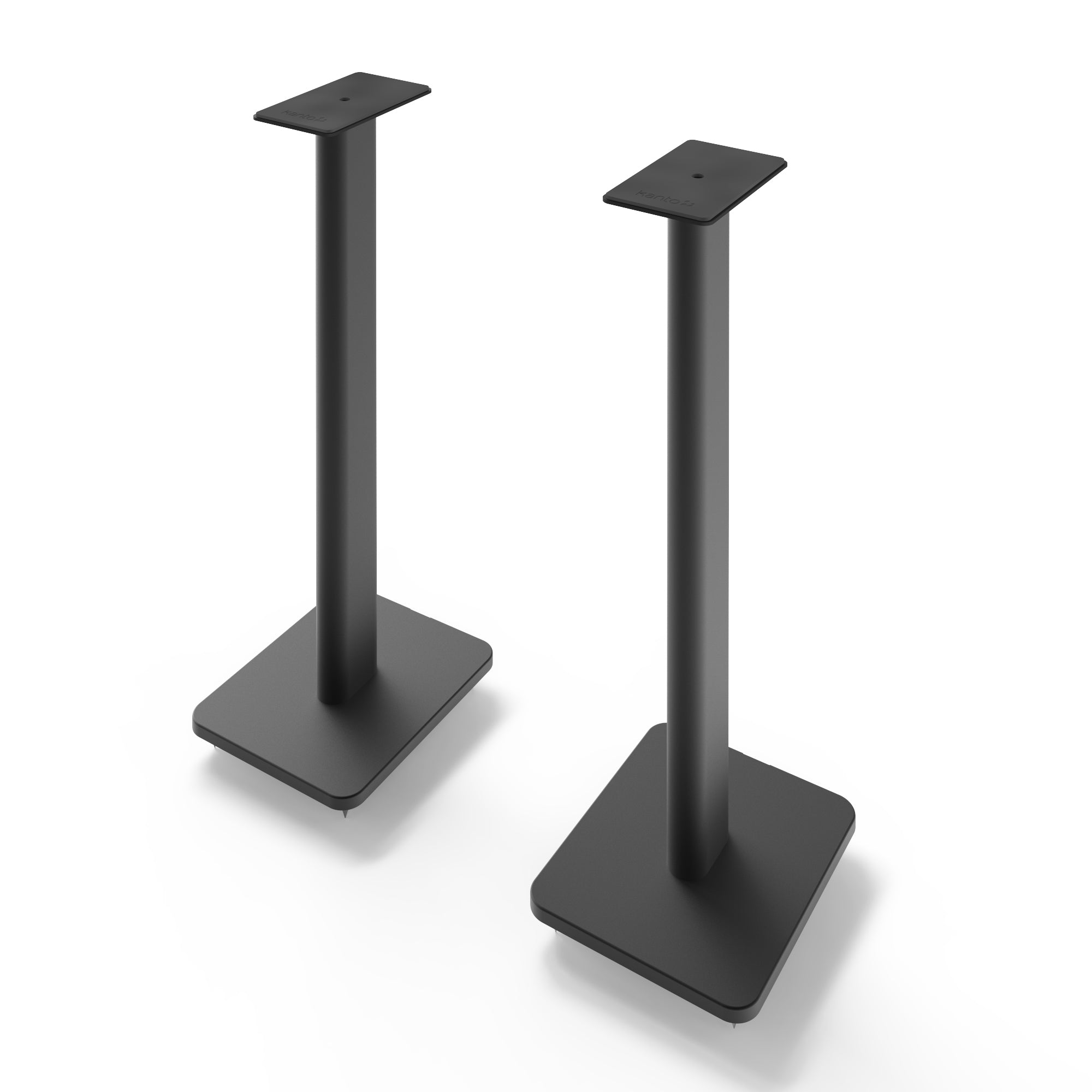 Kanto SP26PL 26" Tall Bookshelf Speaker Floor Stands – Pair, Black