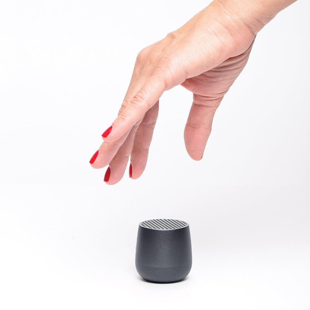 Lexon Mino+ Portable Mini Bluetooth Speaker – Gunmetal - Image 4