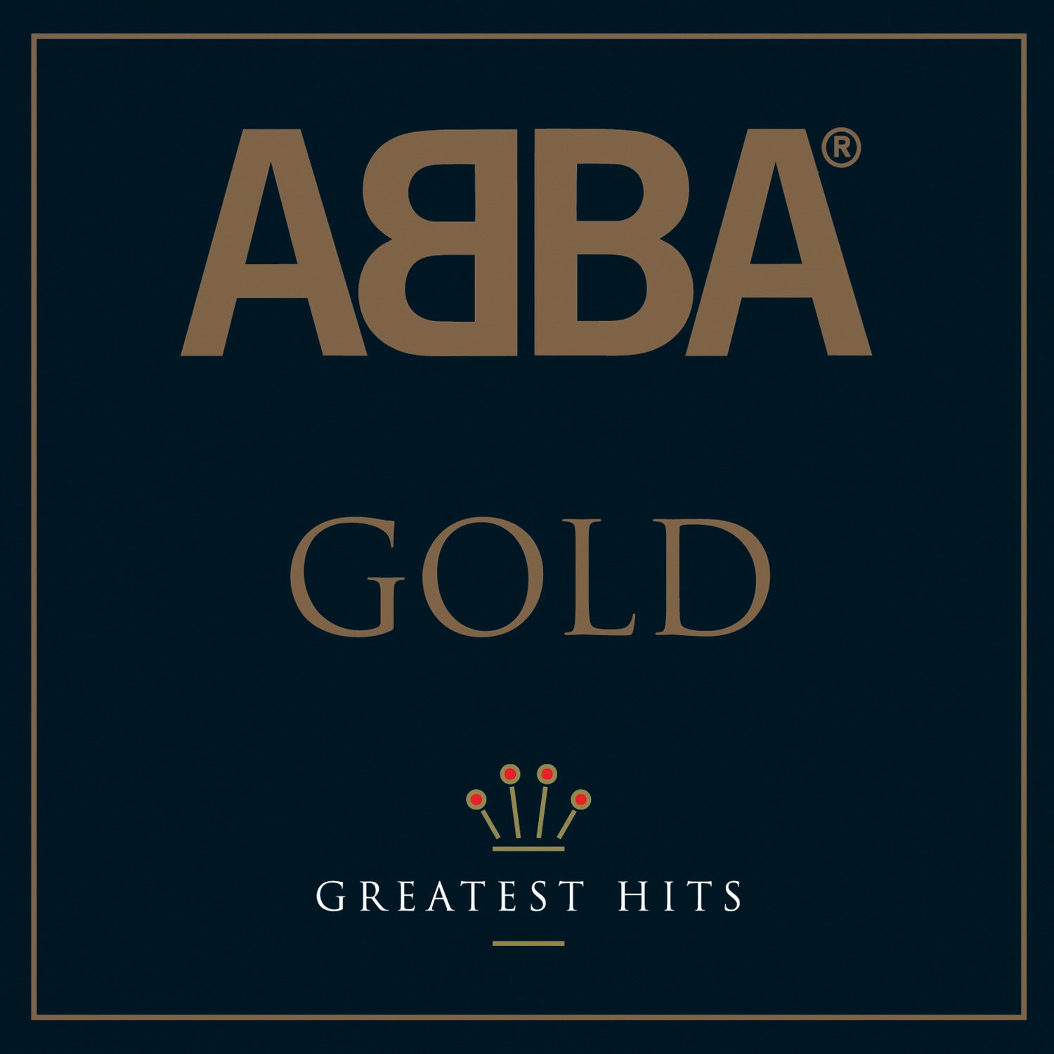 Crosley Record Crate + ABBA Gold – Double Vinyl Album Bundle - Image 2