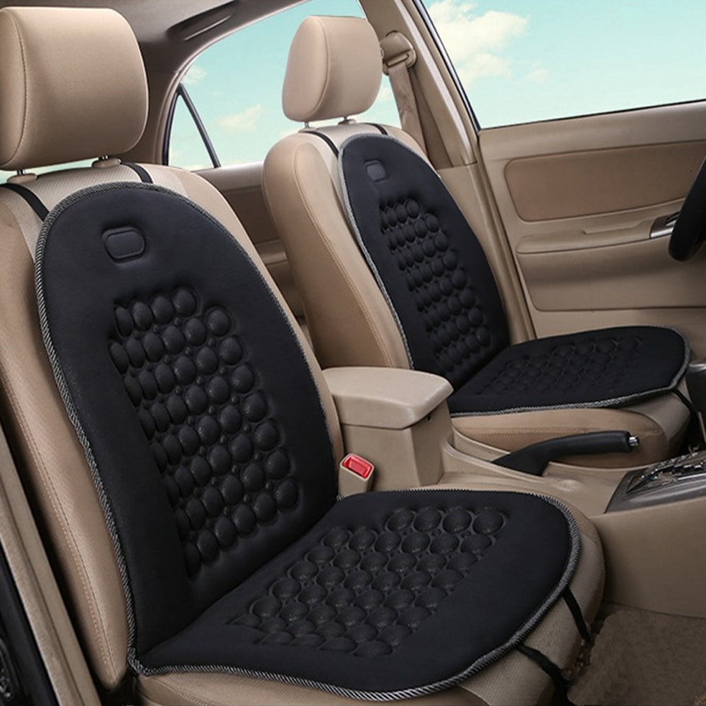 2Pack Universal Breathable Car Seat Pad Cover Black - Image 2