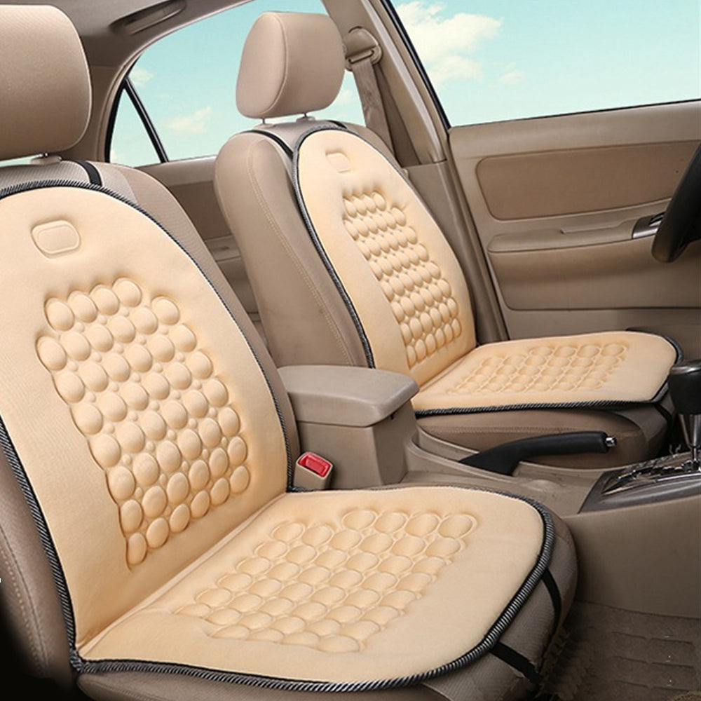 2Pack Universal Breathable Car Seat Pad Cover Black - Image 4