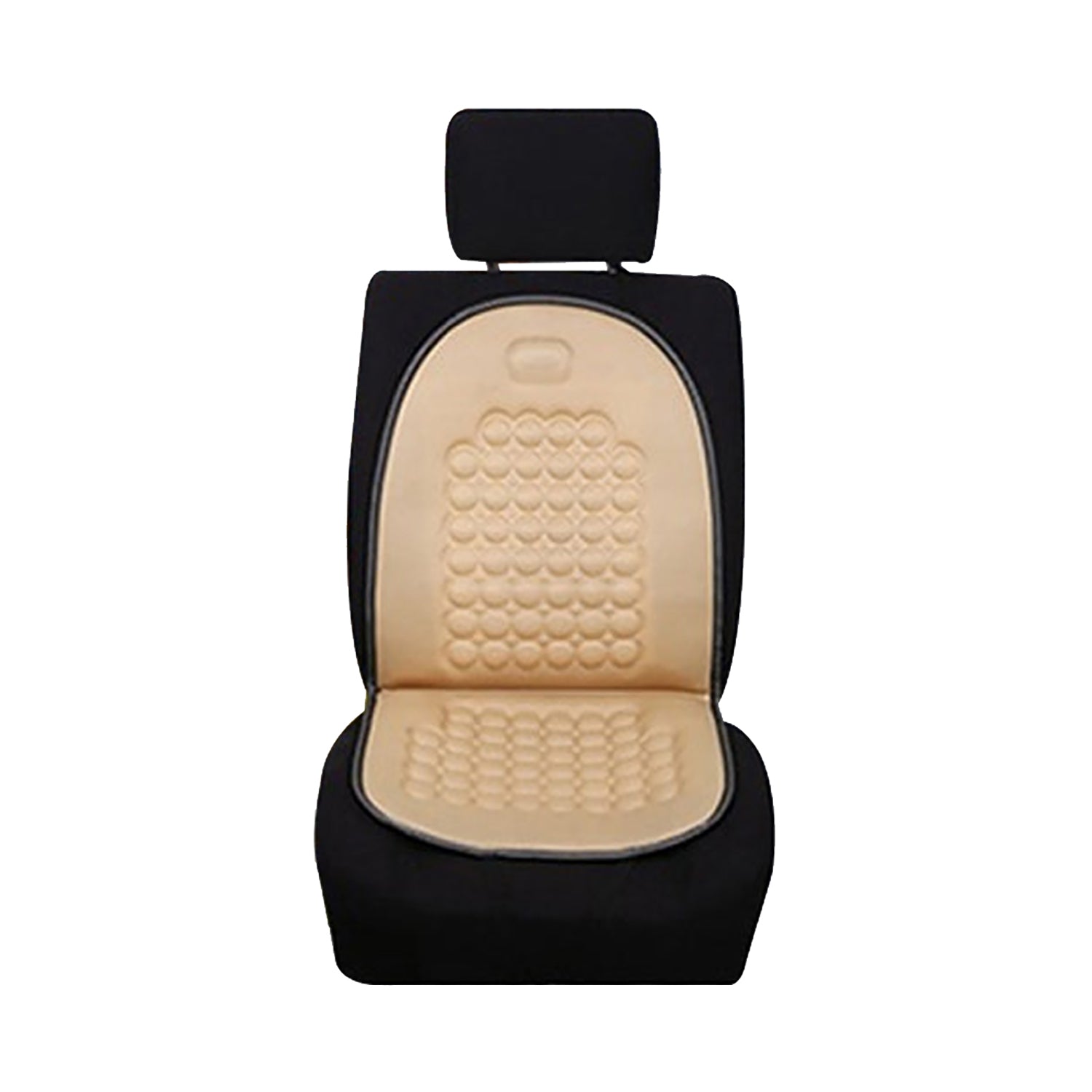 2Pack Universal Breathable Car Seat Pad Cover Beige