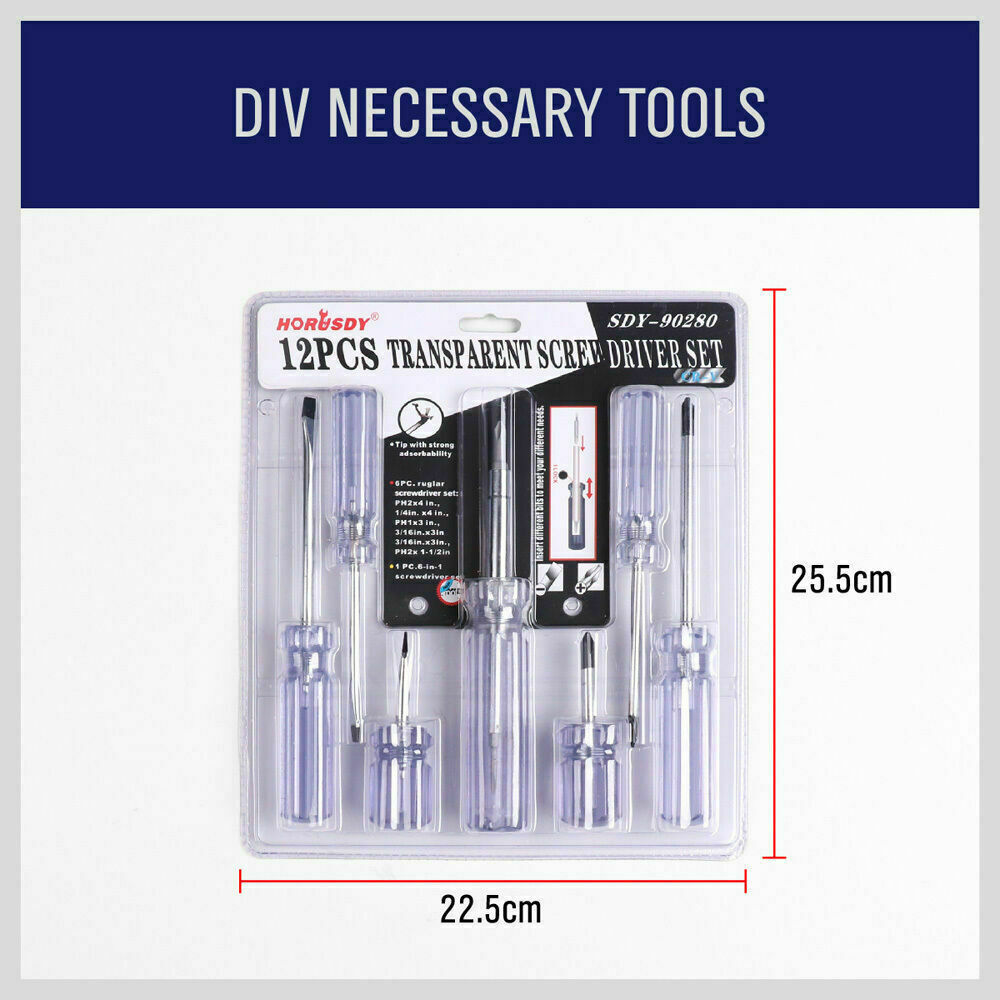 15 Pack Assorted Screwdriver Tool Sets - Image 5