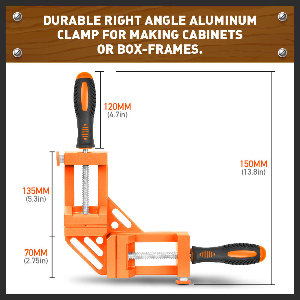 90 Degree Corner Clamp Welding Vice for Woodworking - Image 12