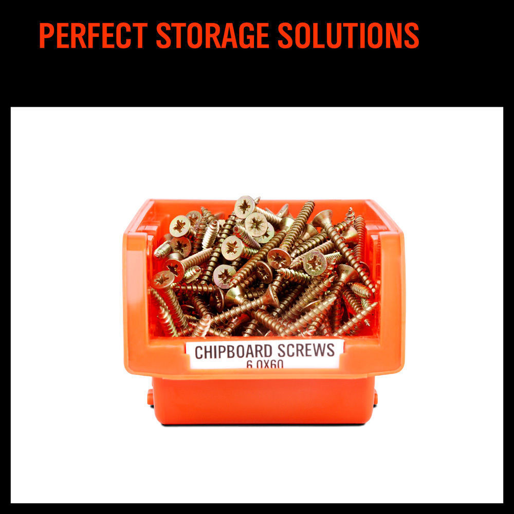 8-Piece Wall Mounted Storage Bins Rack Set for Nuts - Image 5