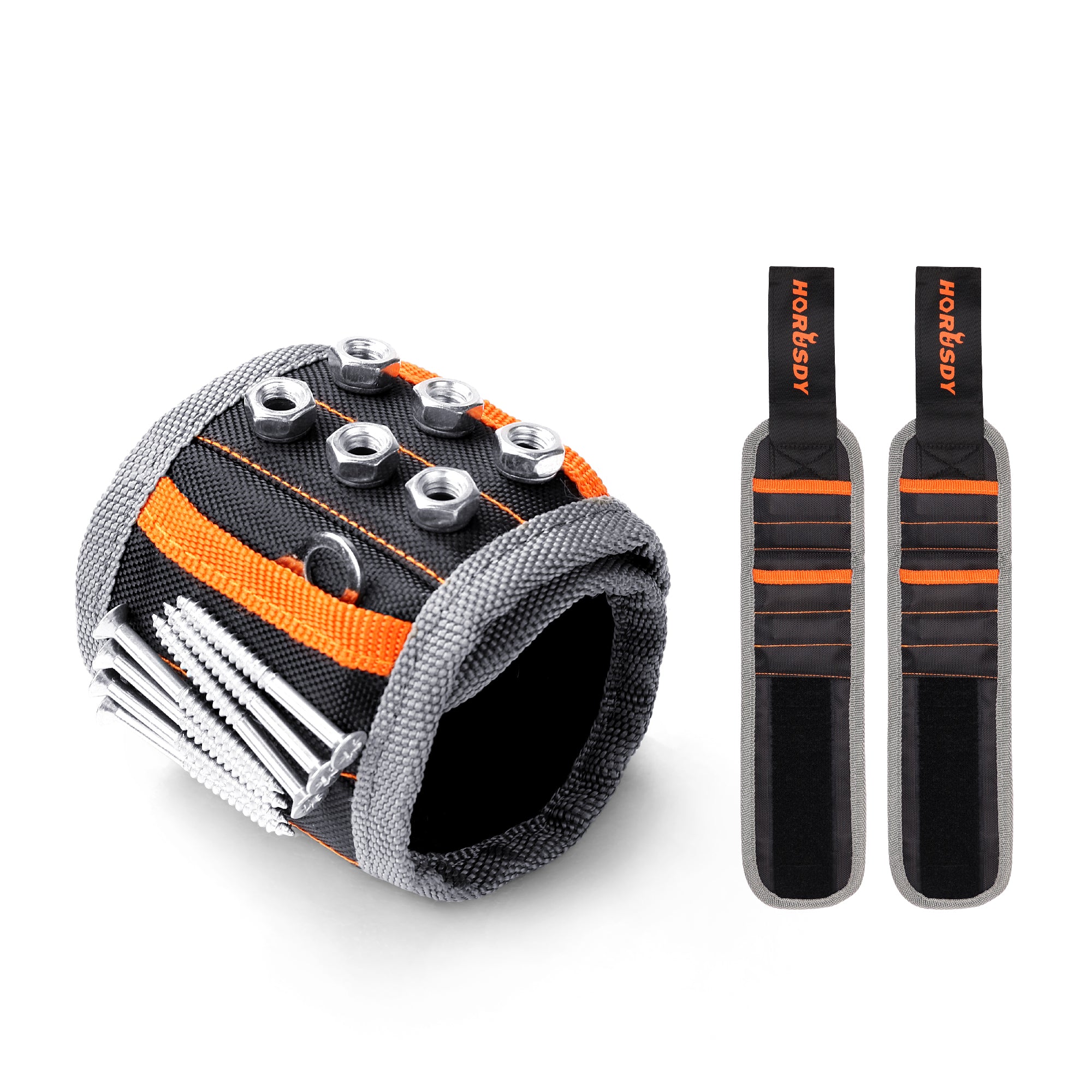 2x Strong Magnetic Wrist Band Tool Holder