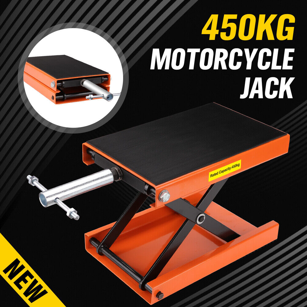 450KG Hydraulic Scissor Motorbike and ATV Lift Stand - Image 3