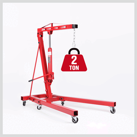 2 Ton Foldable Hydraulic Engine Crane