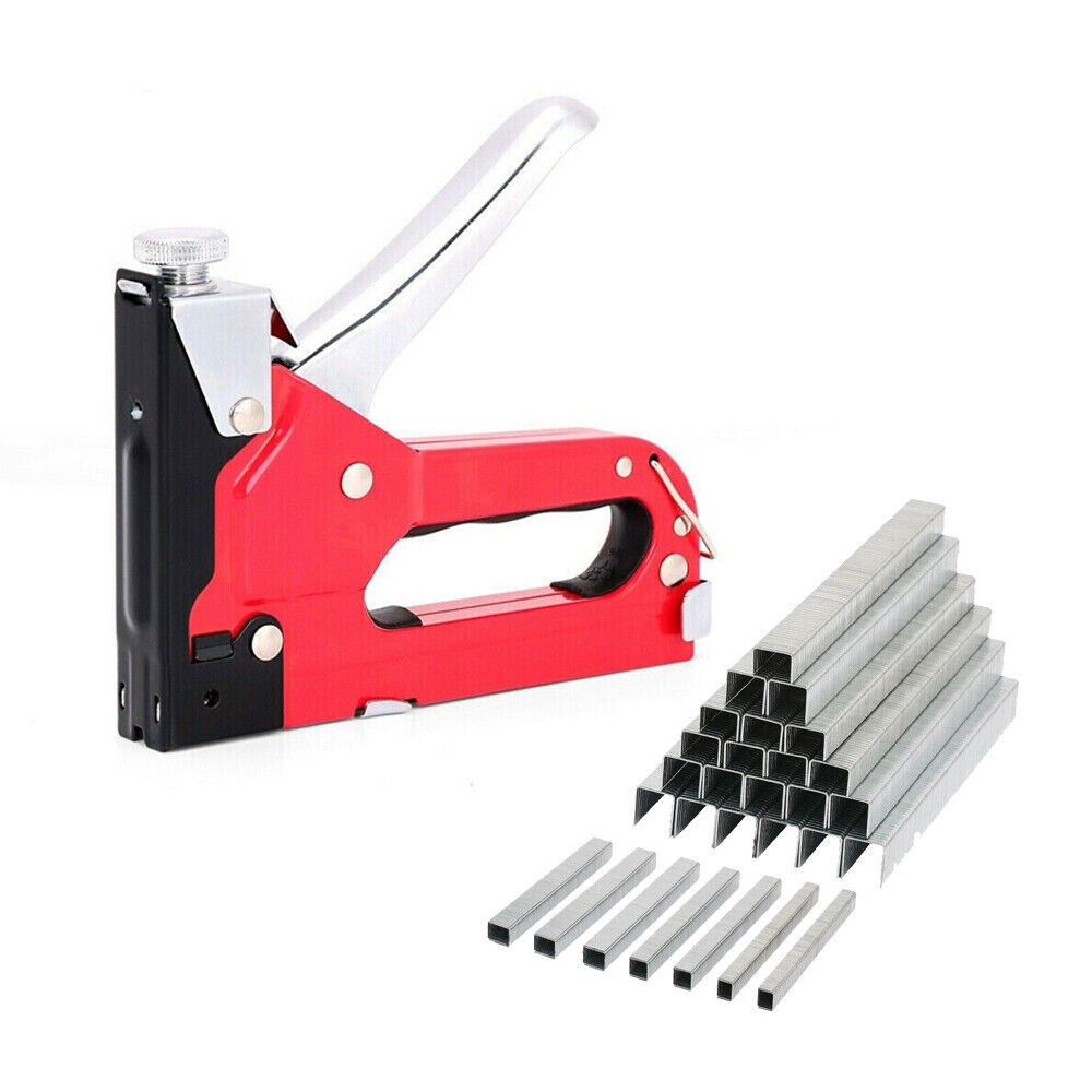 Heavy Duty Staple Gun Set 2in1 Stapler 1500pc Staples Tacker