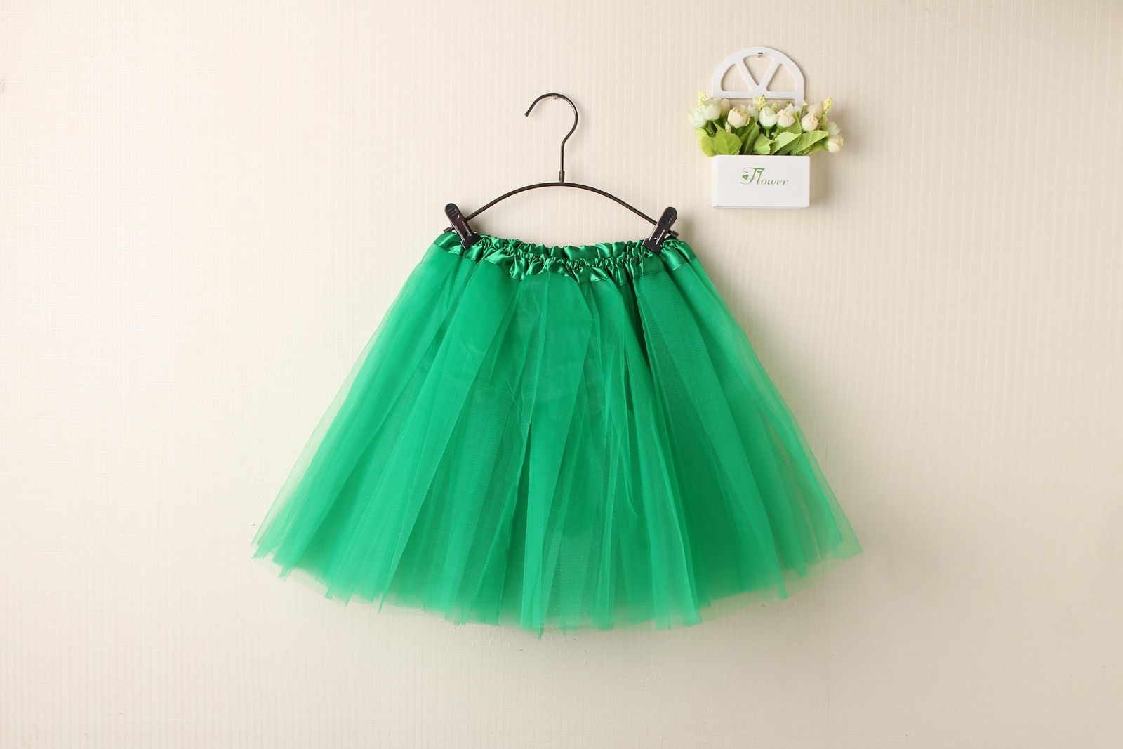 Adults Tulle Tutu Skirt Dance Costume - Green
