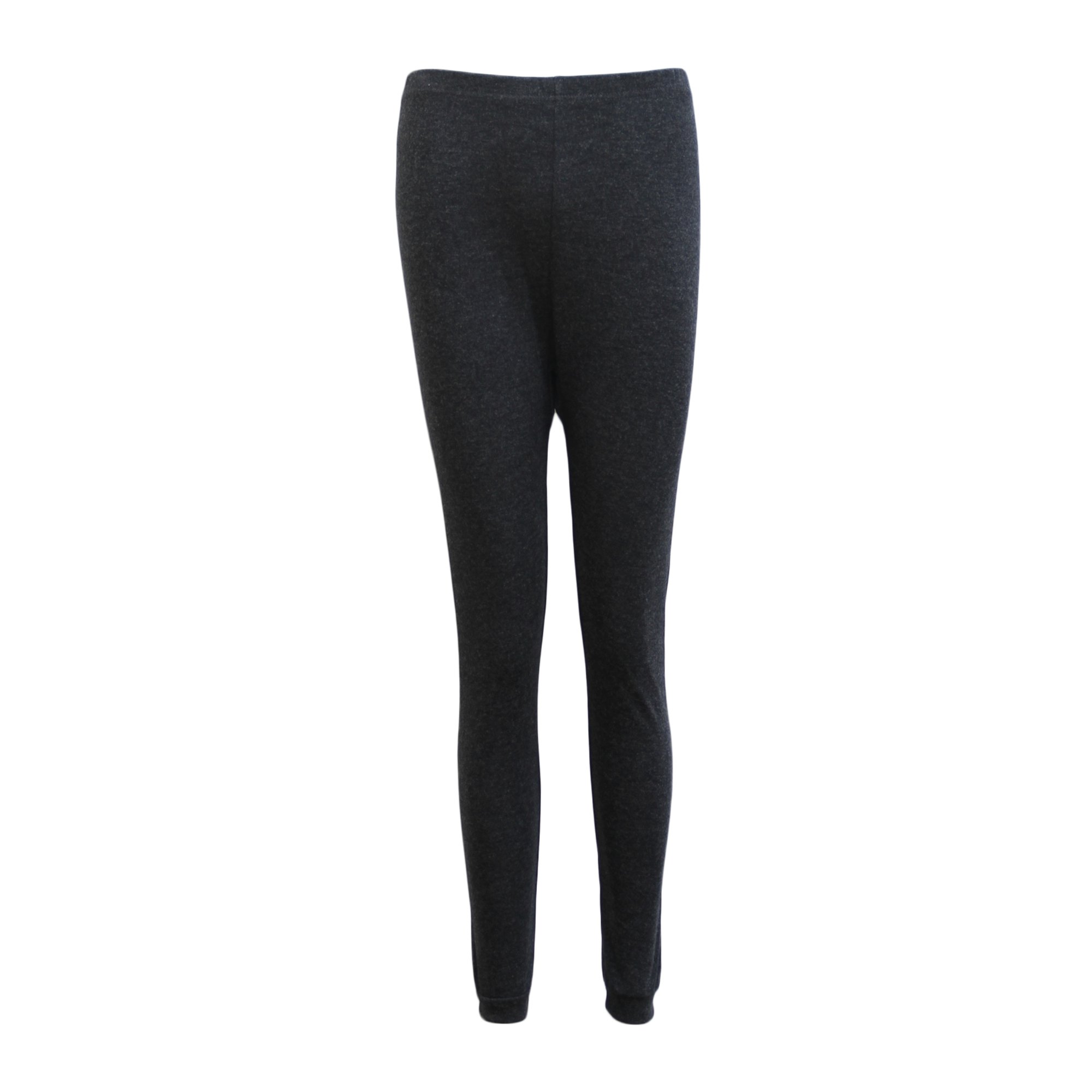 Women's Merino Wool Thermal Leggings (Black, Size 12-14)