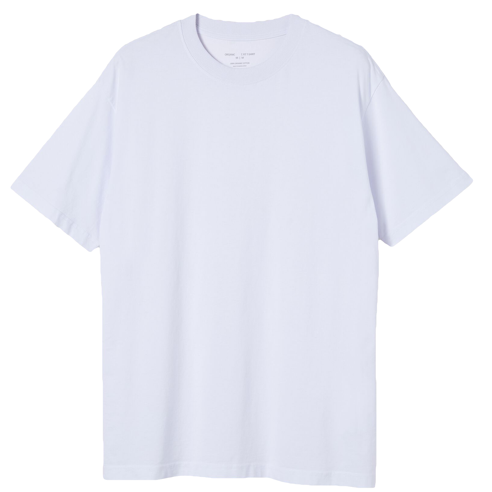 Adult Cotton T-Shirt Unisex White 3XL
