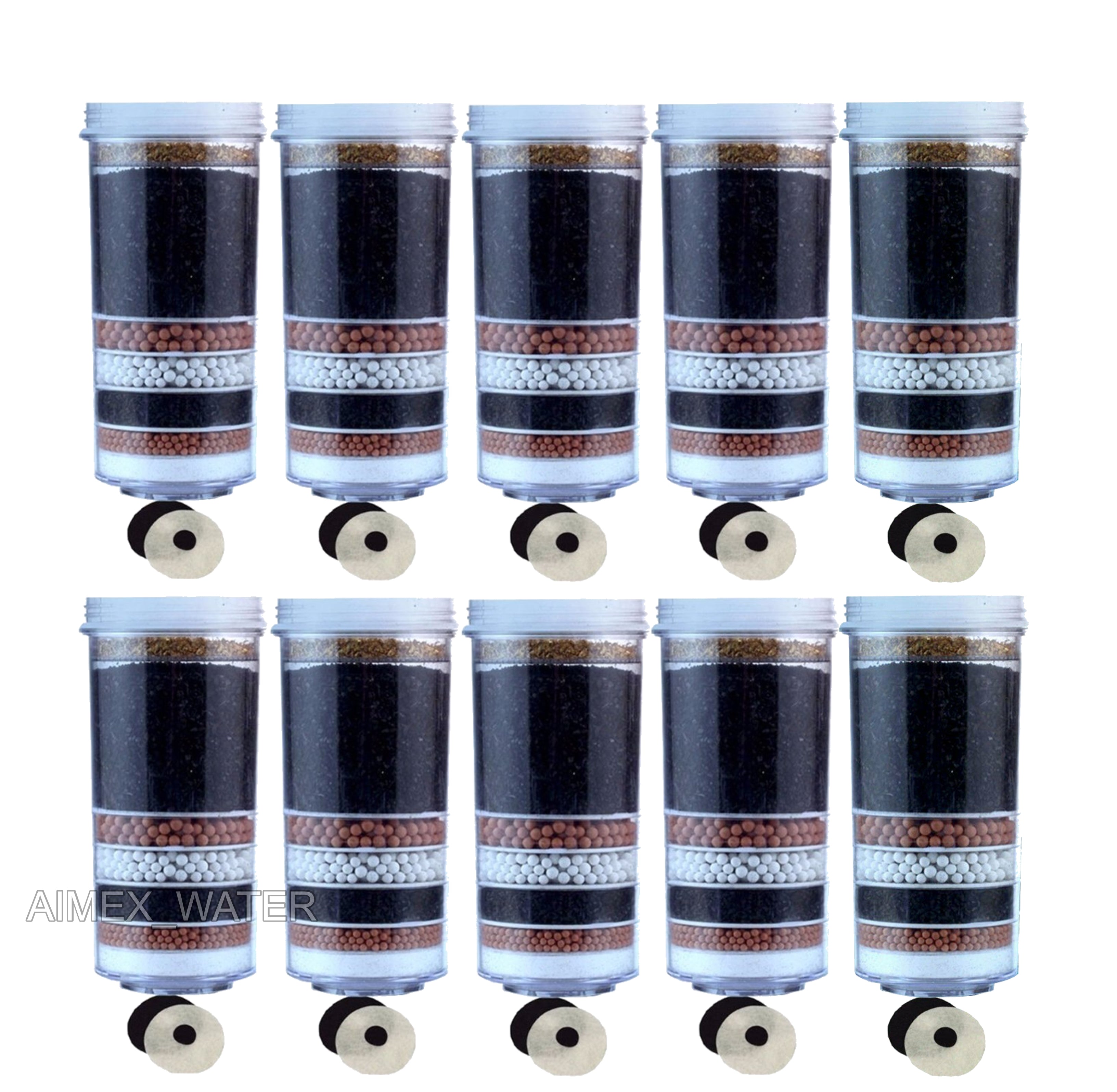 Aimex 8 Stage Water Filter Cartridges 10 Pack