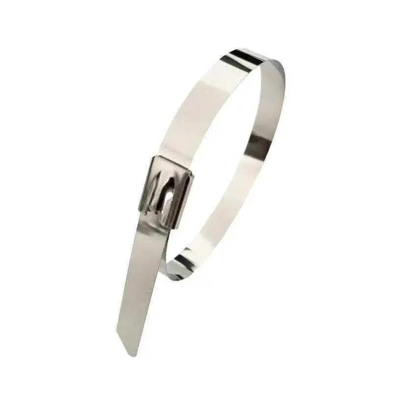 20X Stainless Steel Cable Ties 4.6x400mm - Image 9