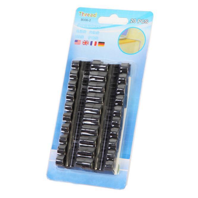 20PCS Cable Clips Transparent M Size - Image 8